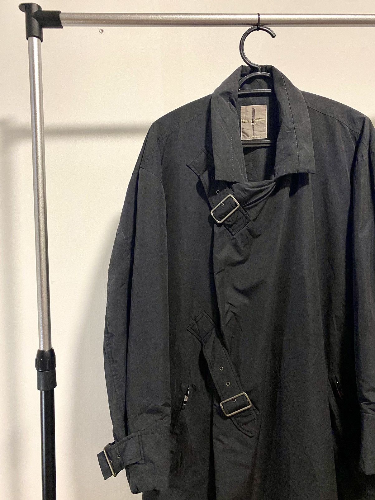 Issey Miyake Vintage 90s issey Miyake men Runway trench Coat Size US M / EU 48-50 / 2 - 5 Thumbnail