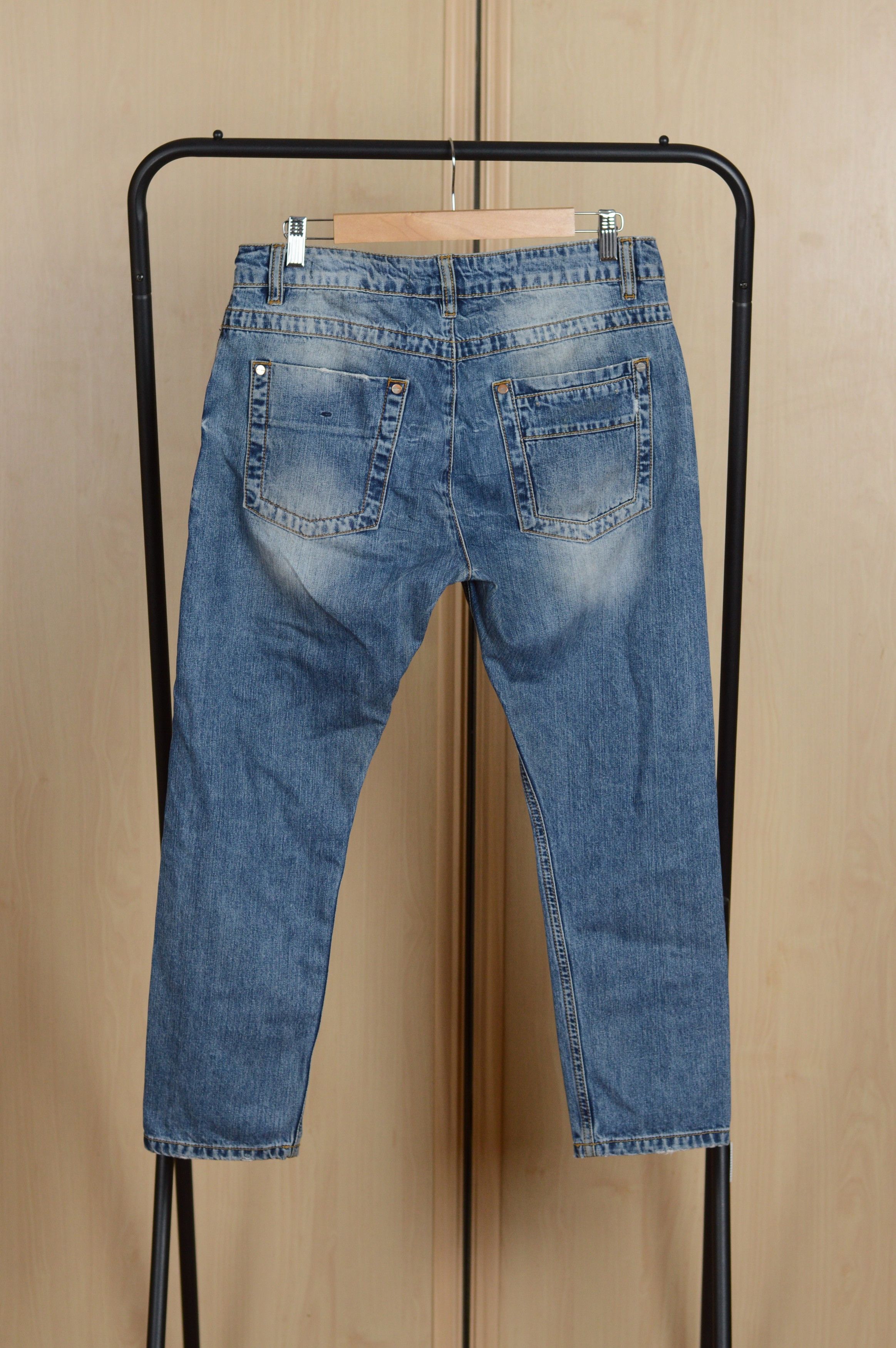 Dirk Bikkembergs Dirk Bikkembergs Distressed Denim Jeans Pants Size US 29 - 4 Thumbnail