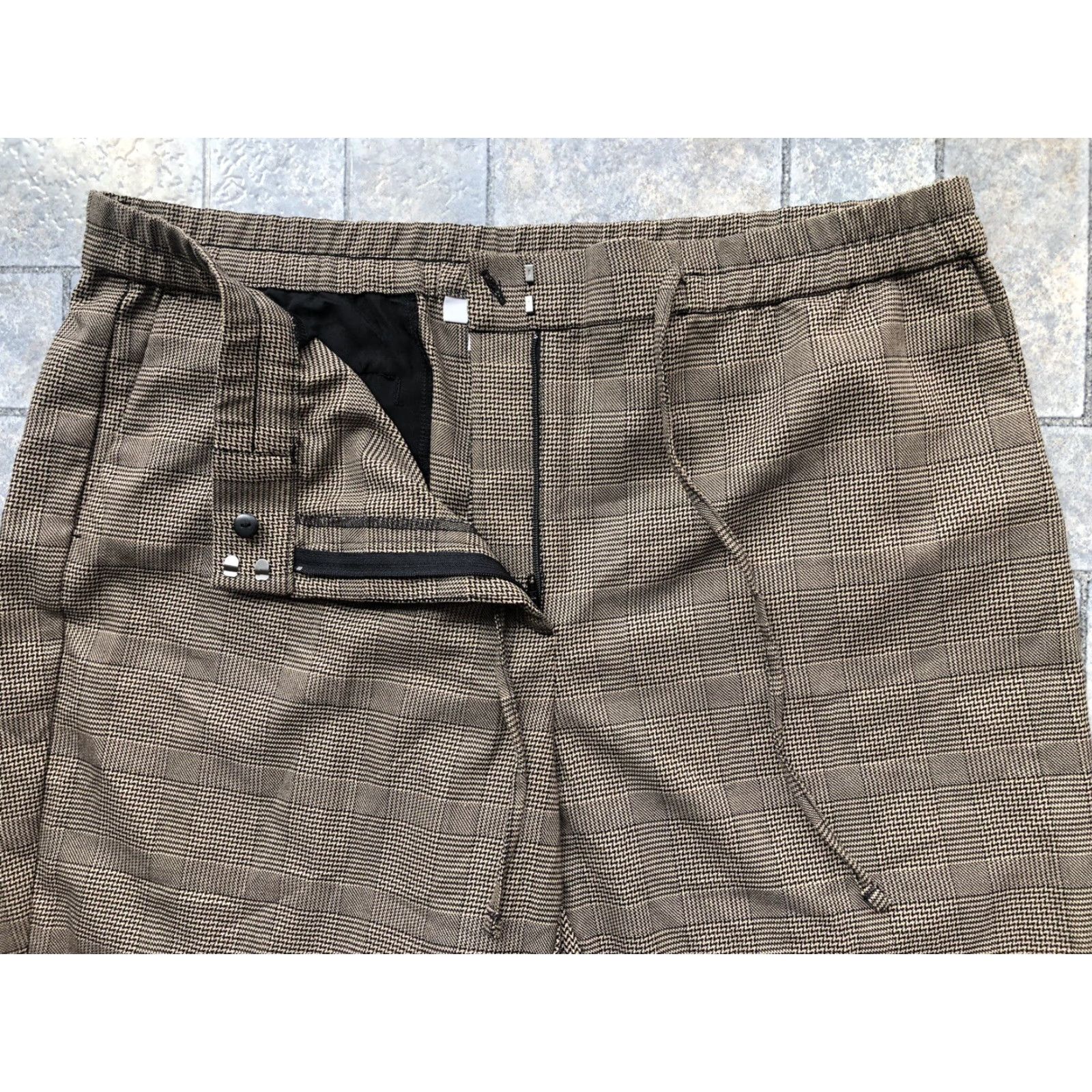 J. Jill NWT J. Jill Womens Pants PL Brown Black Rayon Polyester Spandex Viscose Petite P L - 89.00 MSRP Size 36" / US 14 / IT 50 - 7 Thumbnail