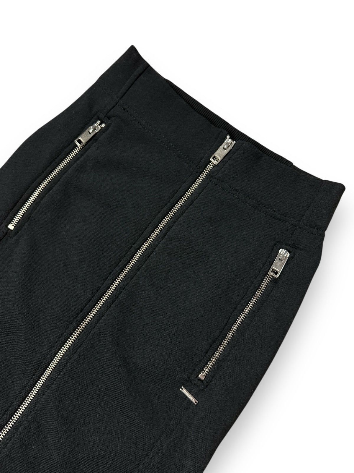 Diesel Diesel O-Geno Gonna Midi Skirt Front Zip Women’s Size 26 Size 26" / US 2 / IT 38 - 2 Thumbnail