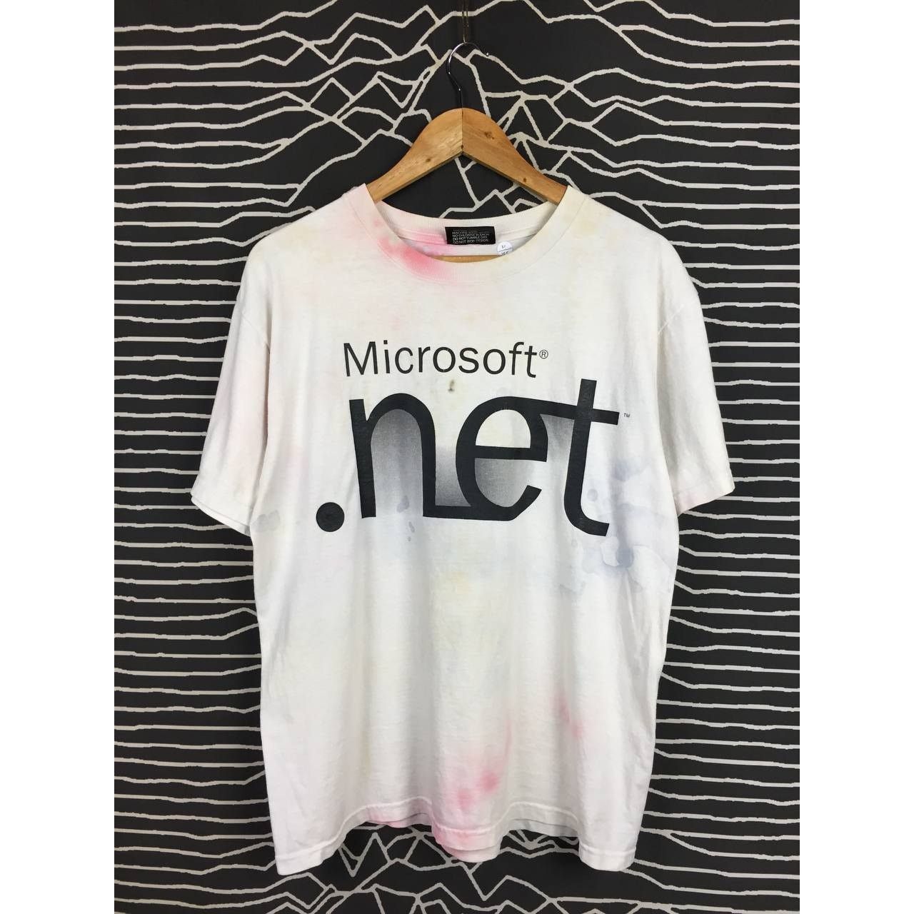 Microsoft Vtg Y2K Microsoft .Net By Microsoft Corp. Techwear Tee Size US M / EU 48-50 / 2 - 1 Thumbnail