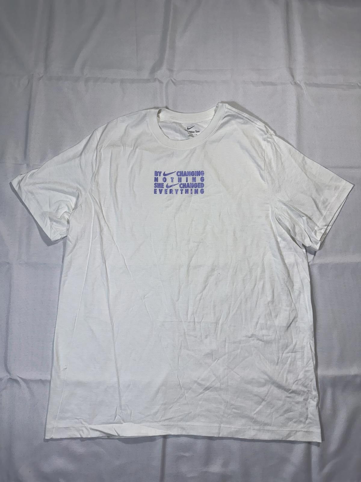 Nike Nike Serena Williams Tennis White Shirt Size US L / EU 52-54 / 3 - 1 Thumbnail