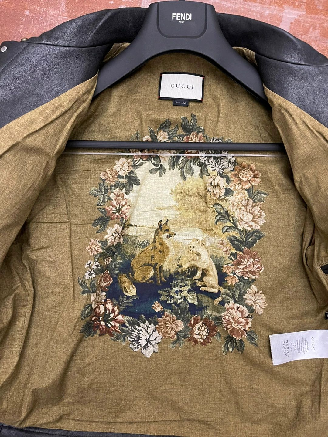 Gucci Gucci Leather Jacket Runway 99 New Sz48 Authentic Size US M / EU 48-50 / 2 - 9 Thumbnail