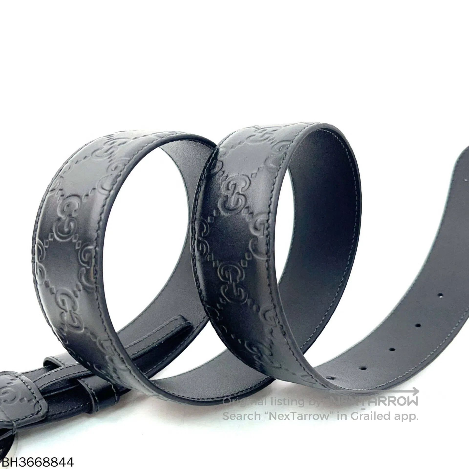 Other Gucci Signature Leather Black Belt. Size ONE SIZE - 4 Thumbnail