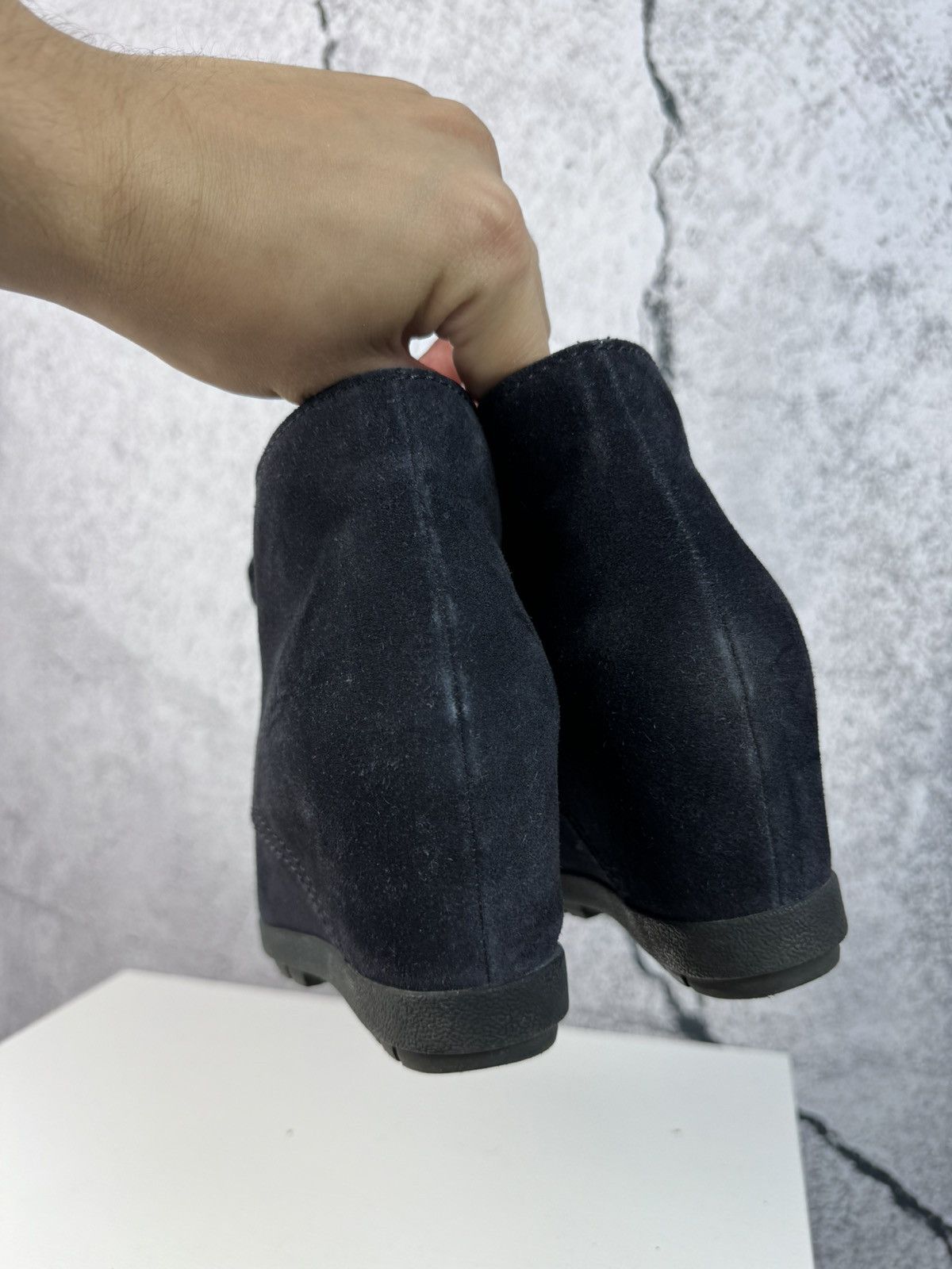 Prada PRADA 2000 Logo Suede Boots shoes Size US 7 / IT 37 - 5 Thumbnail