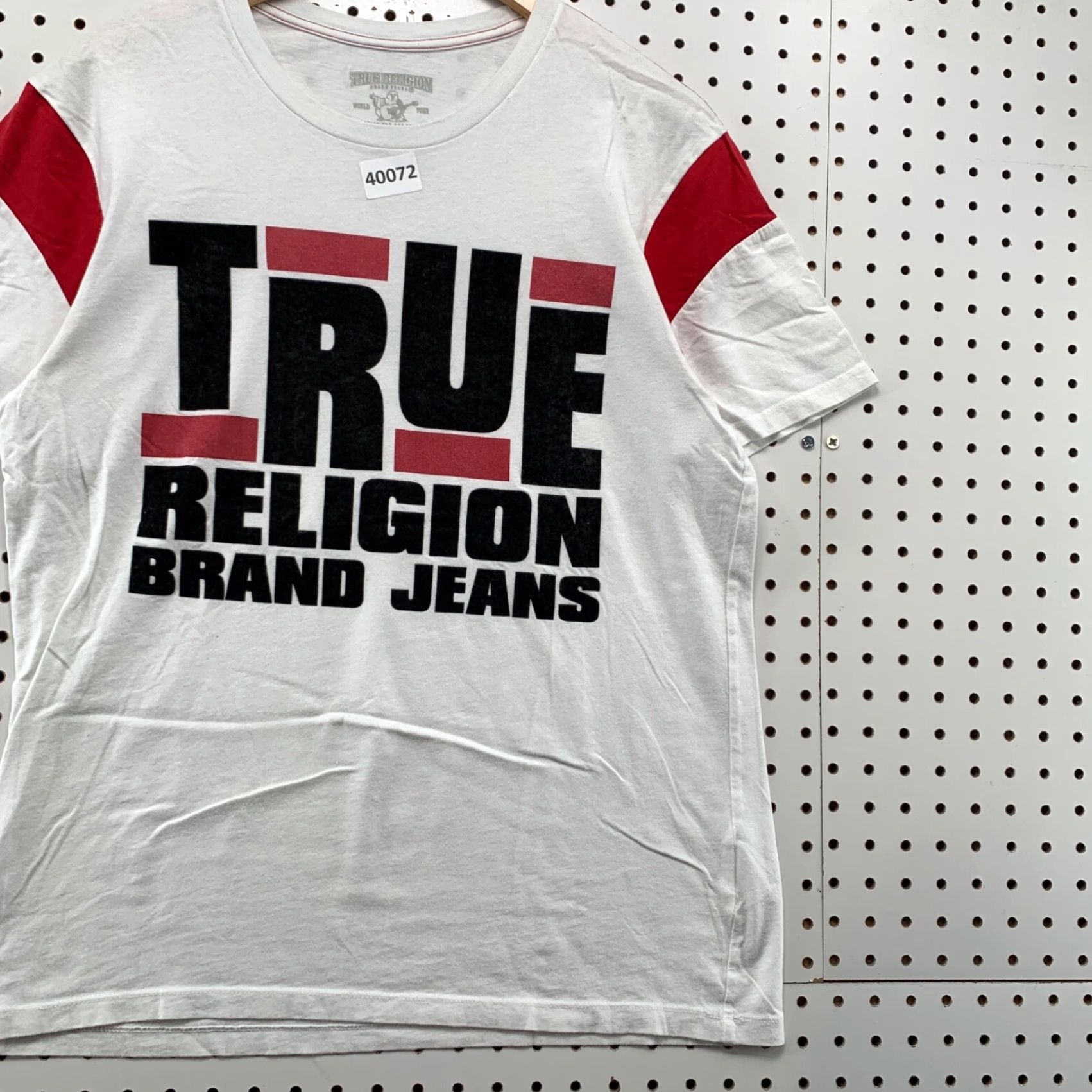 True Religion VINTAGE True Religion Shirt Mens M White Hip Hop Short Sleeve 20x26.5 Shirt Mens White Hip Hop 20x26.5 Mens M White Hip Hop Shirt True Religion Size US M / EU 48-50 / 2 - 4 Thumbnail