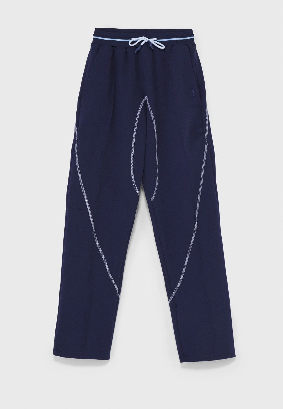 Saul Nash !DS! SS23 Saul Nash Navy Overlock Stitch Lounge Pants Size US 32 / EU 48 - 2 Thumbnail