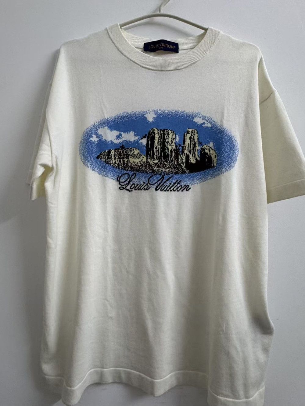 Louis Vuitton Louis Vuitton Landscape Print T-Shirt Size M Size US M / EU 48-50 / 2 - 1 Thumbnail