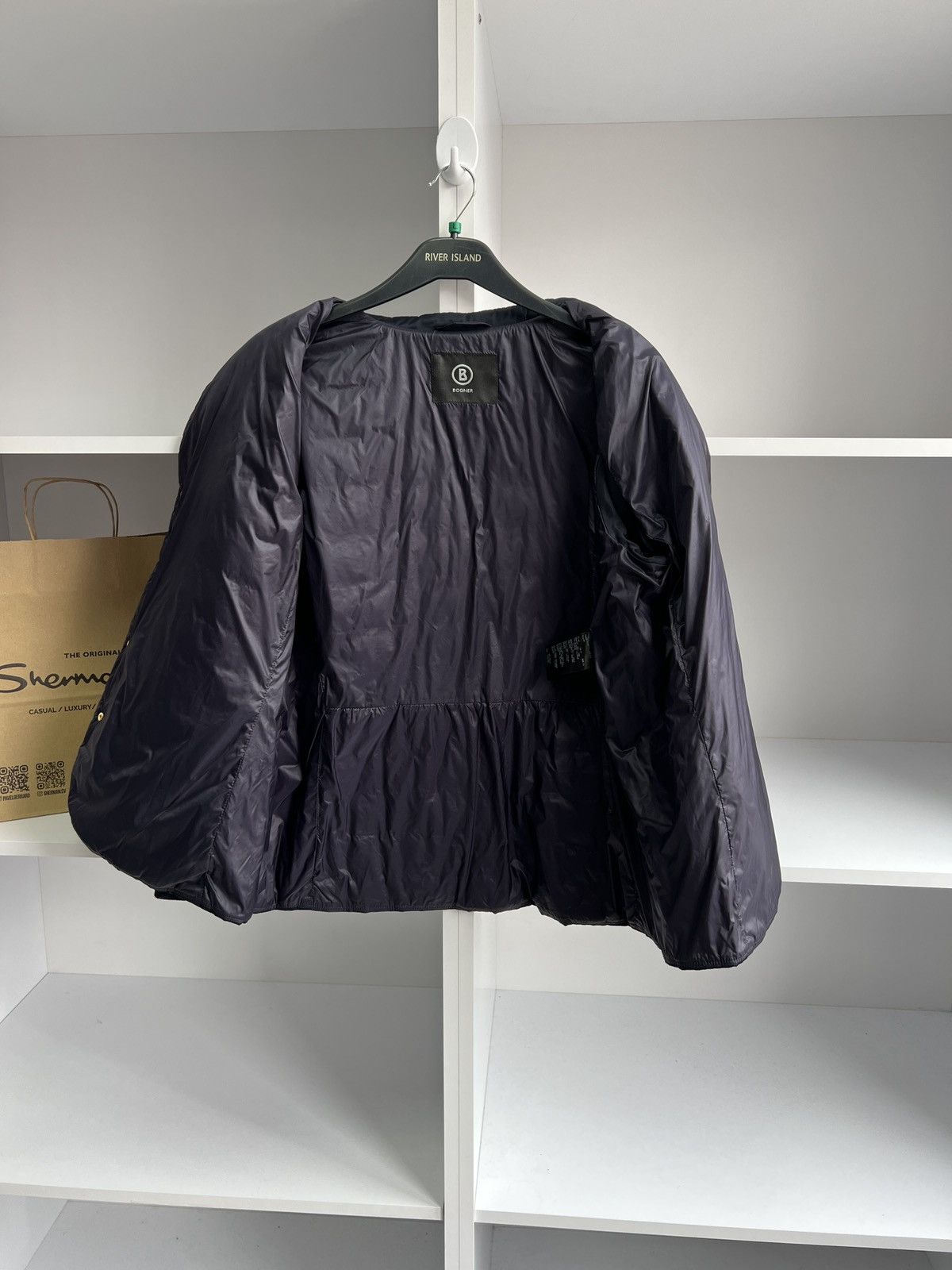 Bogner × Designer × Vintage Vintage Bogner Women’s luxury navy designer jacket Size XL / US 12-14 / IT 48-50 - 7 Thumbnail