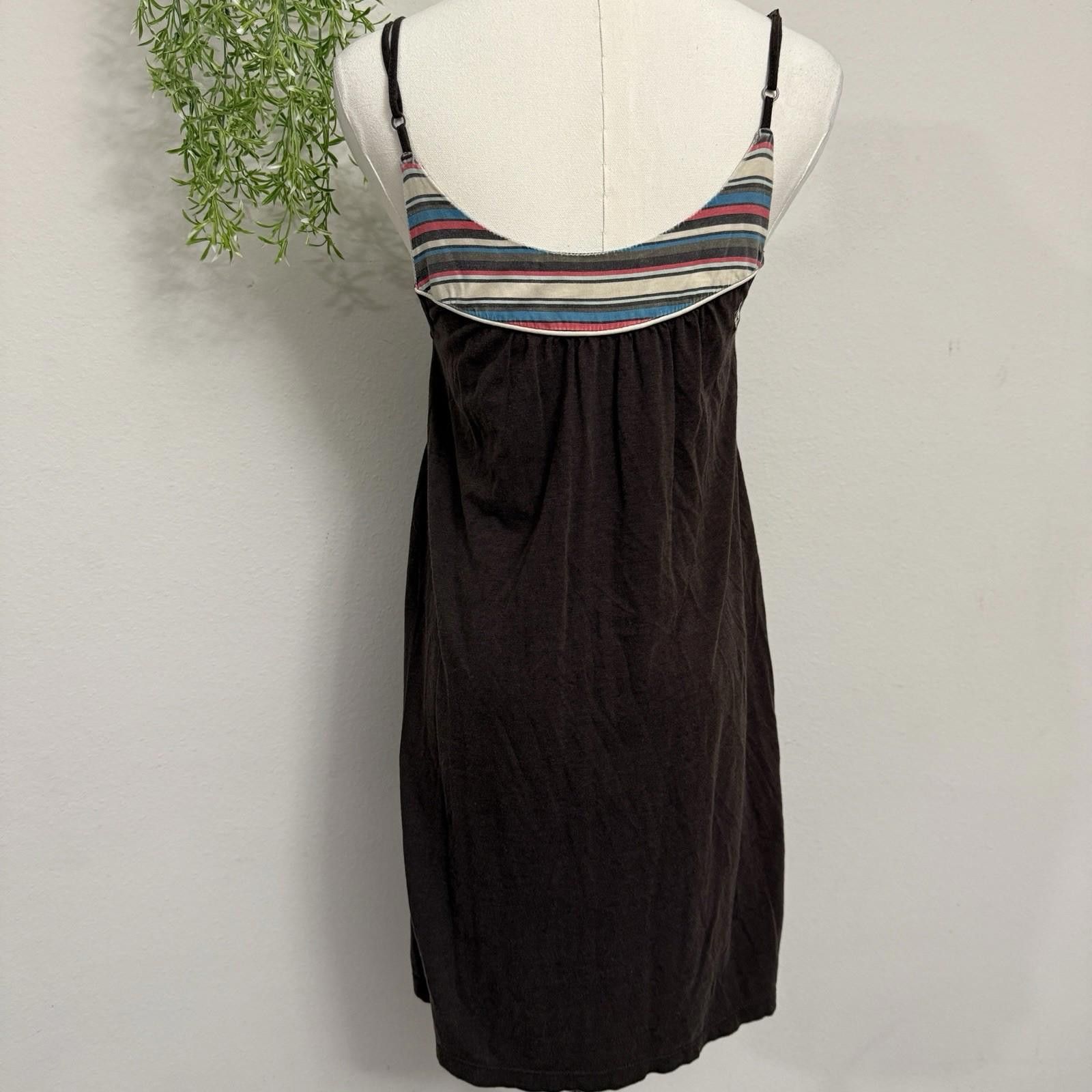 Volcom Volcom Boho Indie Stripe Dress Small Size S / US 4 / IT 40 - 3 Thumbnail