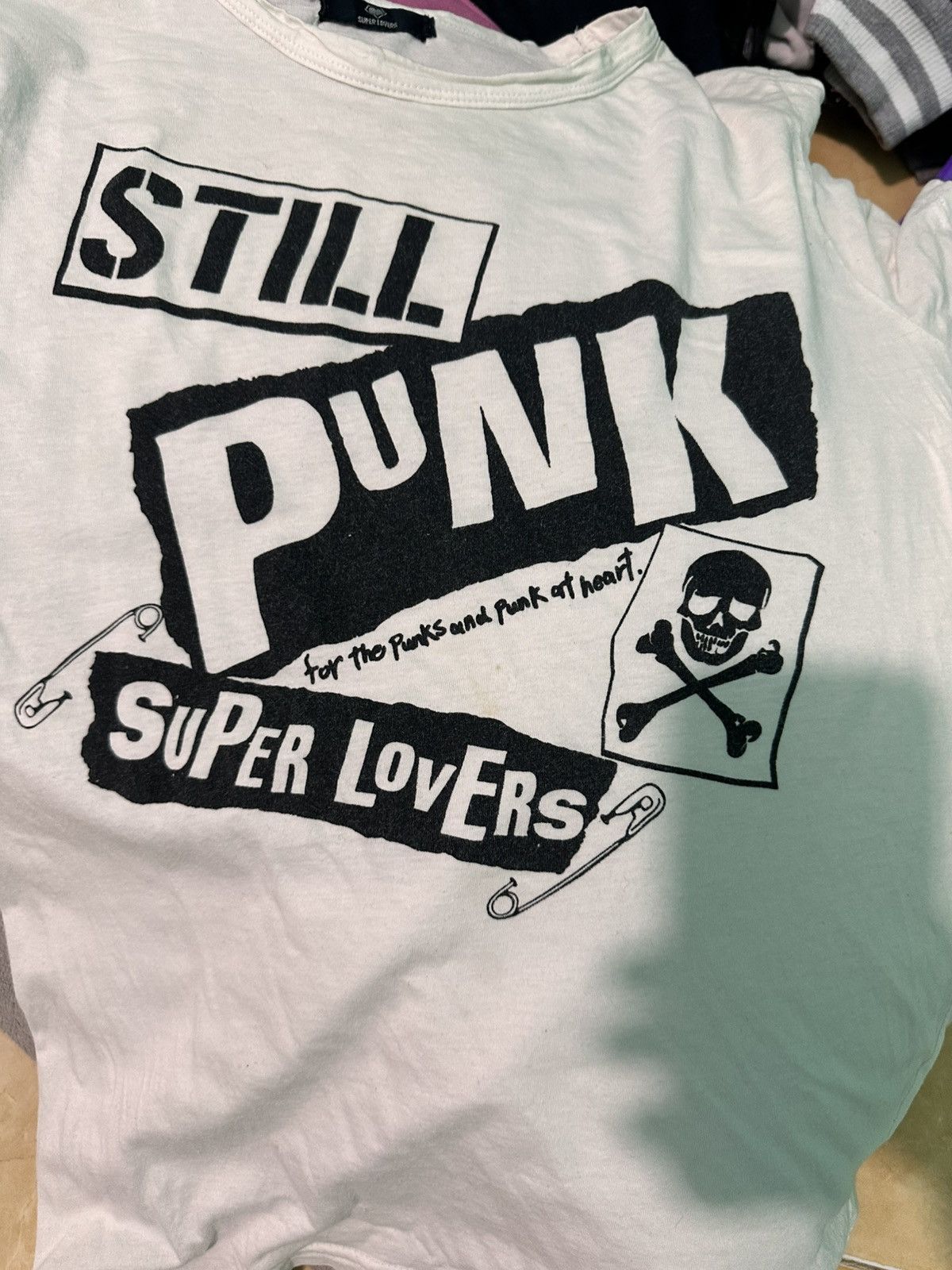 Japanese Brand Super Lovers Still Punk Tee Size S / US 4 / IT 40 - 2 Thumbnail