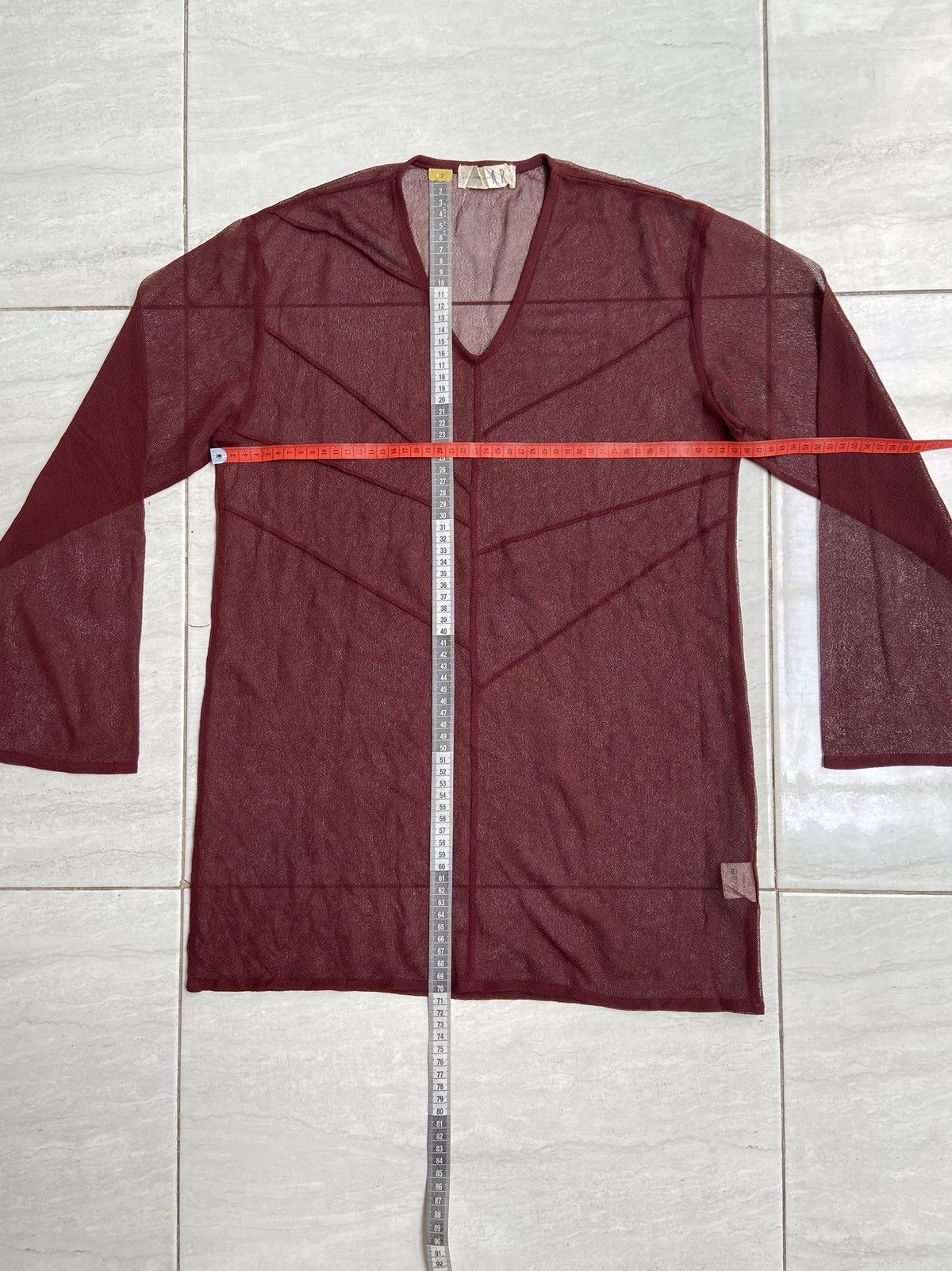 Designer × Japanese Brand Acid Rende Vous Mesh T-Shirt Size US XS / EU 42 / 0 - 7 Thumbnail