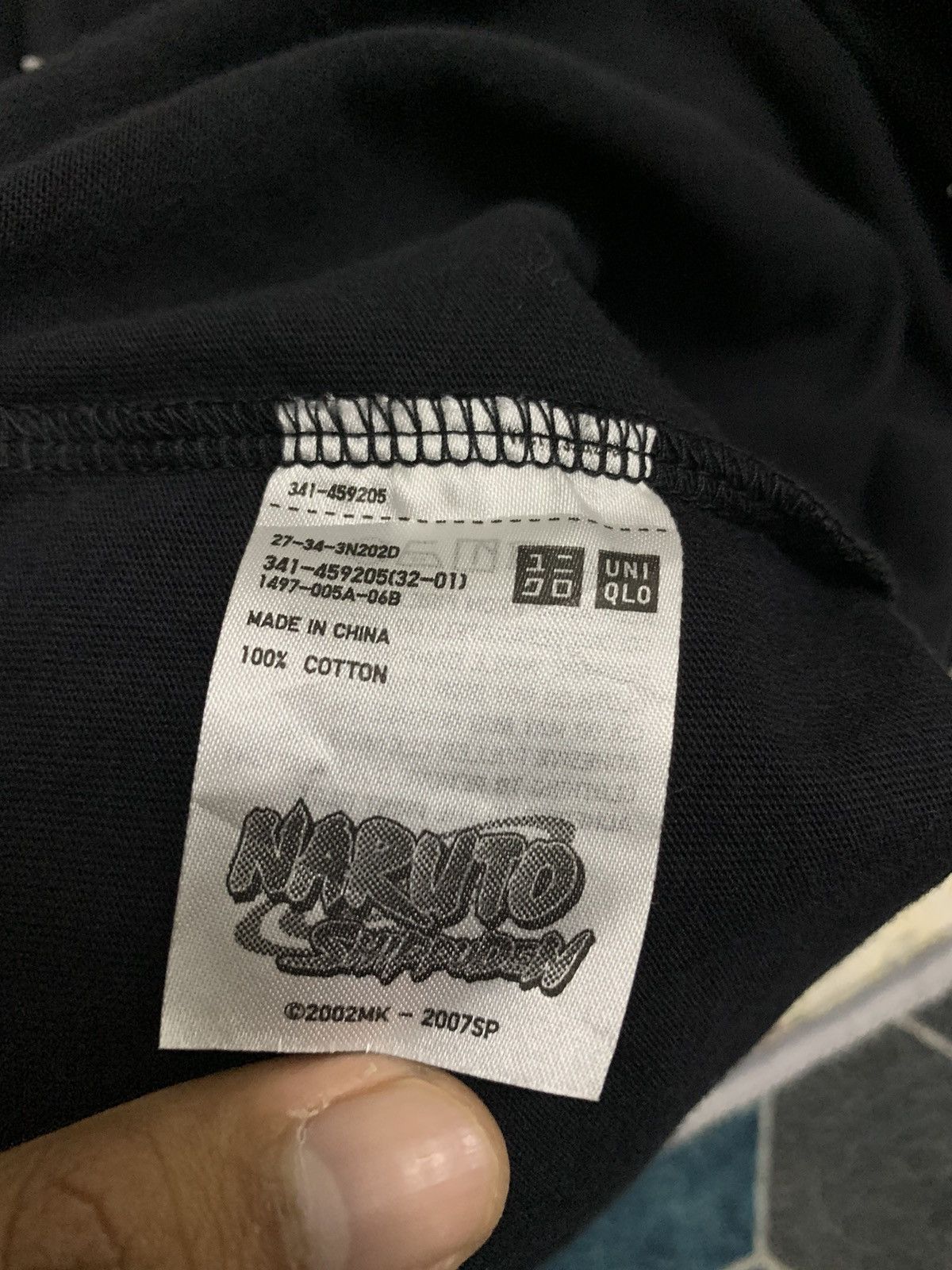 Anime × Japanese Brand 🔥HOT🔥 NARUTO UNIQLO T-SHIRT BLACK UT ARCHIVE MANGA Size US M / EU 48-50 / 2 - 5 Thumbnail