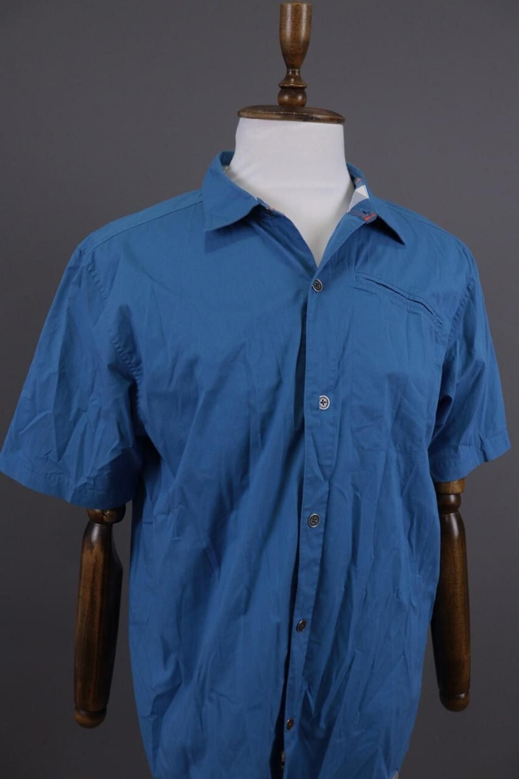 The North Face The North Face Blue Hiking Overshirt Shirt Size L Size US L / EU 52-54 / 3 - 7 Thumbnail