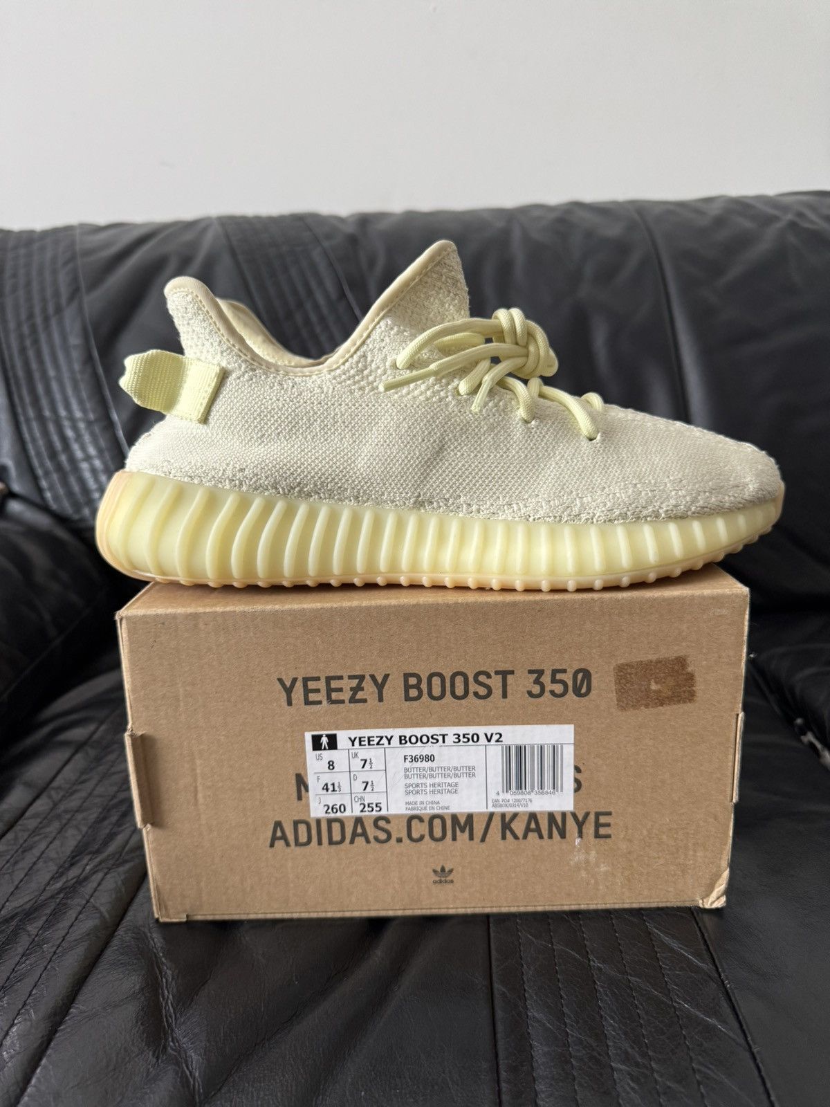 Yeezy Boost 350 v2 “Butter” size 7 Yeezy Adidas Boost 350 v2 butter 5 (38) | Mercari main image 2