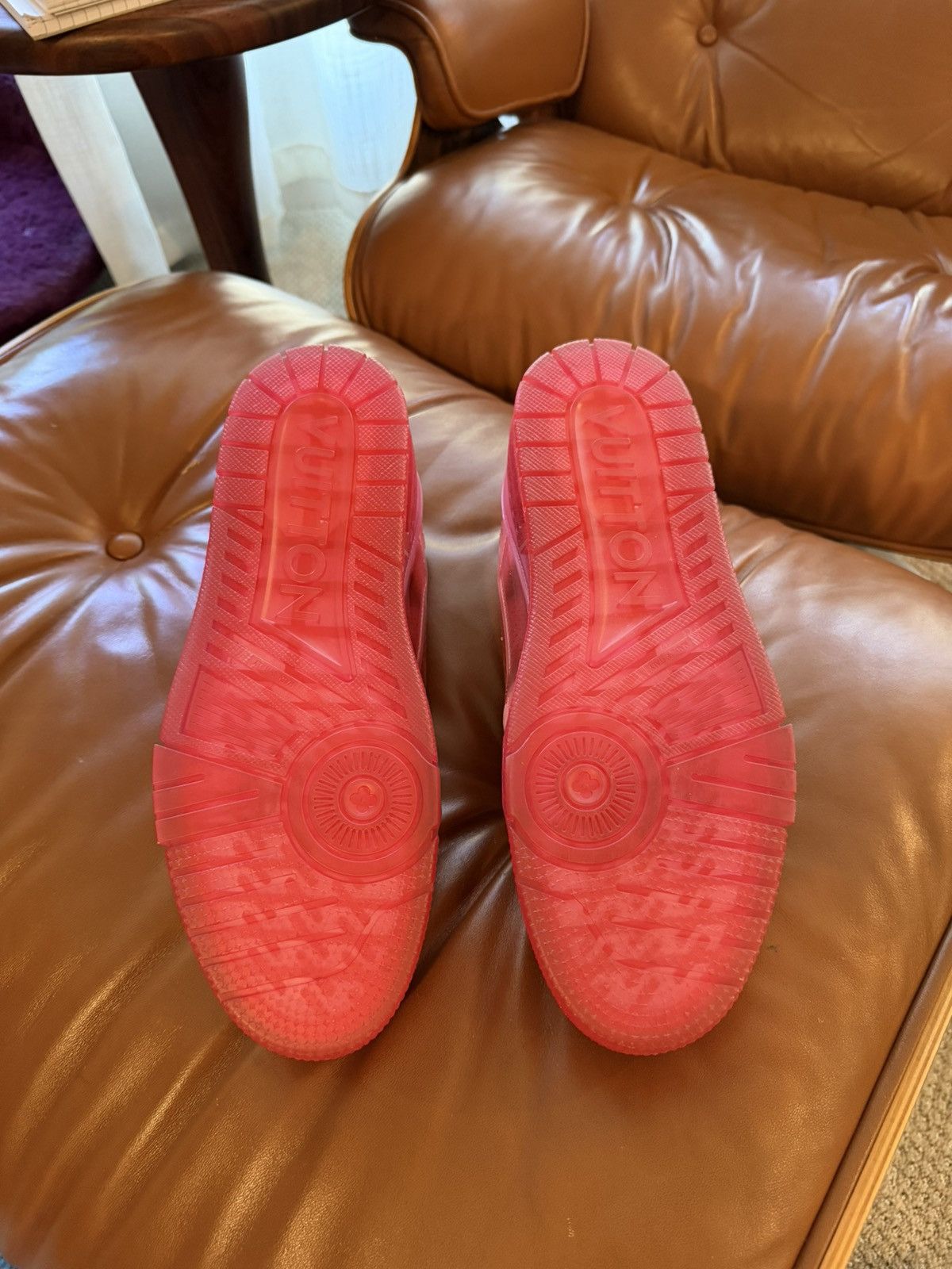 Louis Vuitton Louis Vuitton X Virgil Abloh Pink Transparent Size US 9.5 / EU 42-43 - 6 Thumbnail