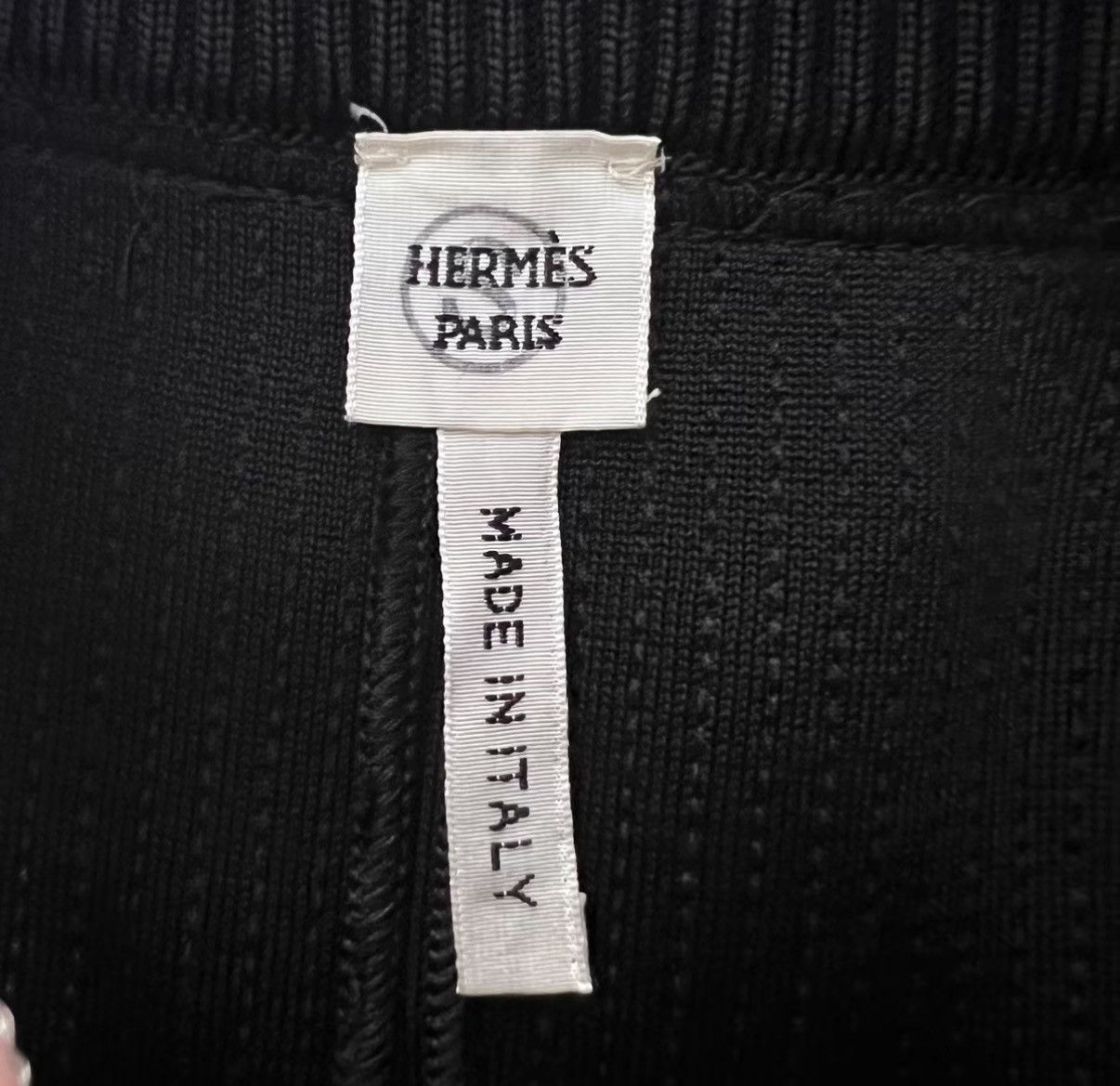 Hermes Hermès Black High-Waisted Leather Pants J41 Size 24" / US 00 / IT 34 - 3 Thumbnail