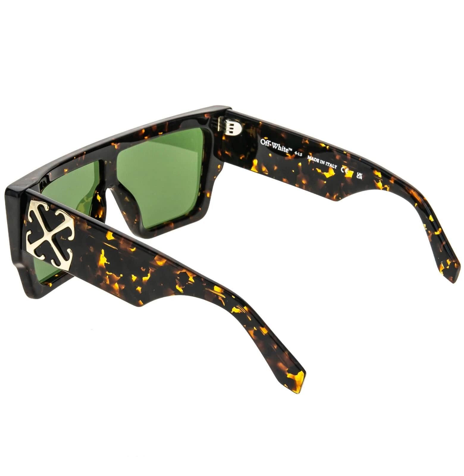 Off-White OFF-WHITE 14F OERI14F Brown Havana Green Unisex MARION Mask Size ONE SIZE - 7 Thumbnail