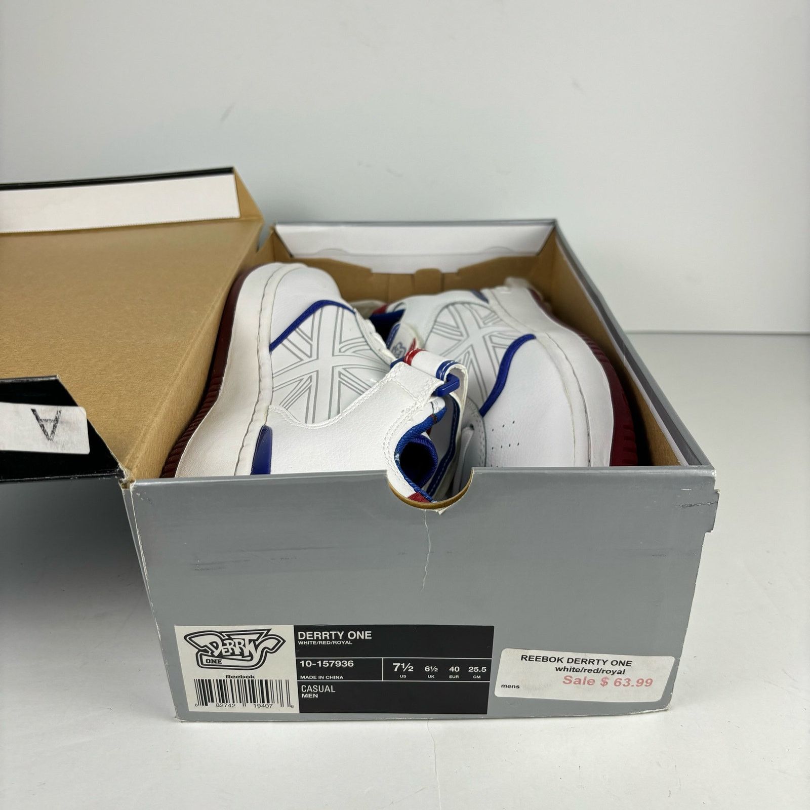 Reebok Reebok Derrty One Nelly streetwear sneakers 2006 mens 7.5 Size US 7.5 / EU 40-41 - 8 Thumbnail