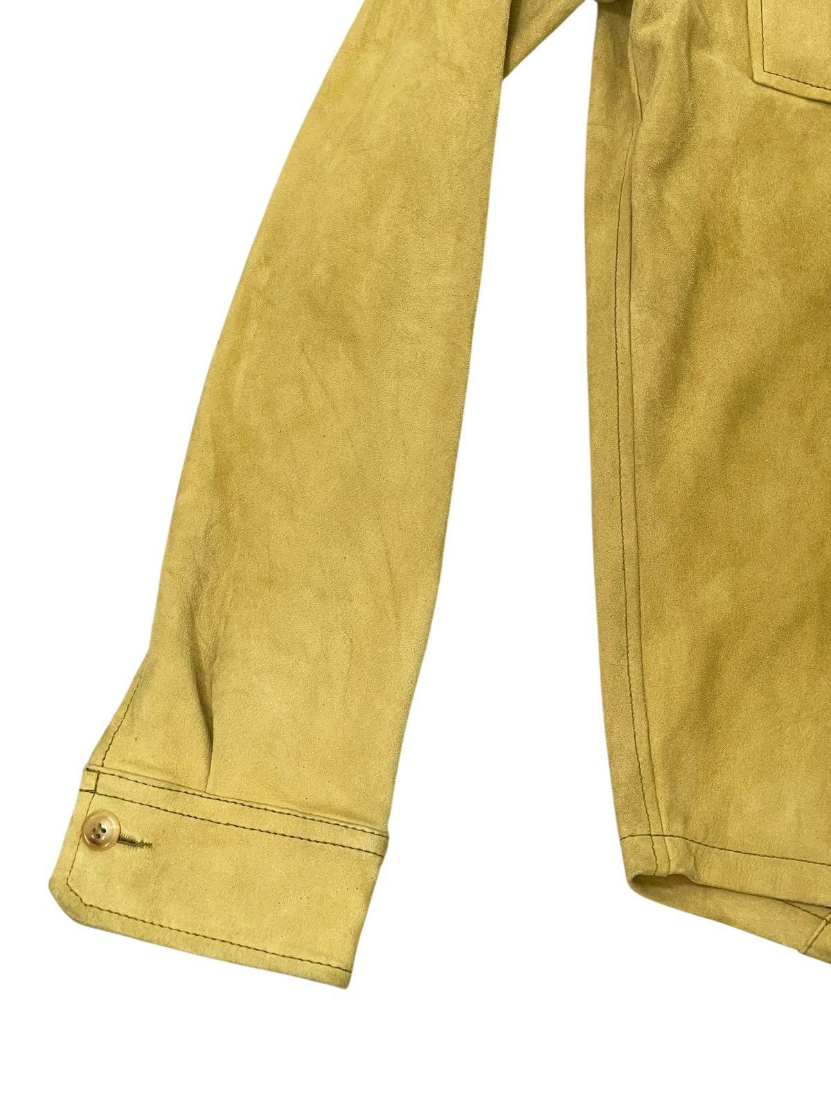 Comme des Garcons Leather Suede Adam et Rope Japan Goatskin Shirt 7🟩1 Size US S / EU 44-46 / 1 - 2 Thumbnail