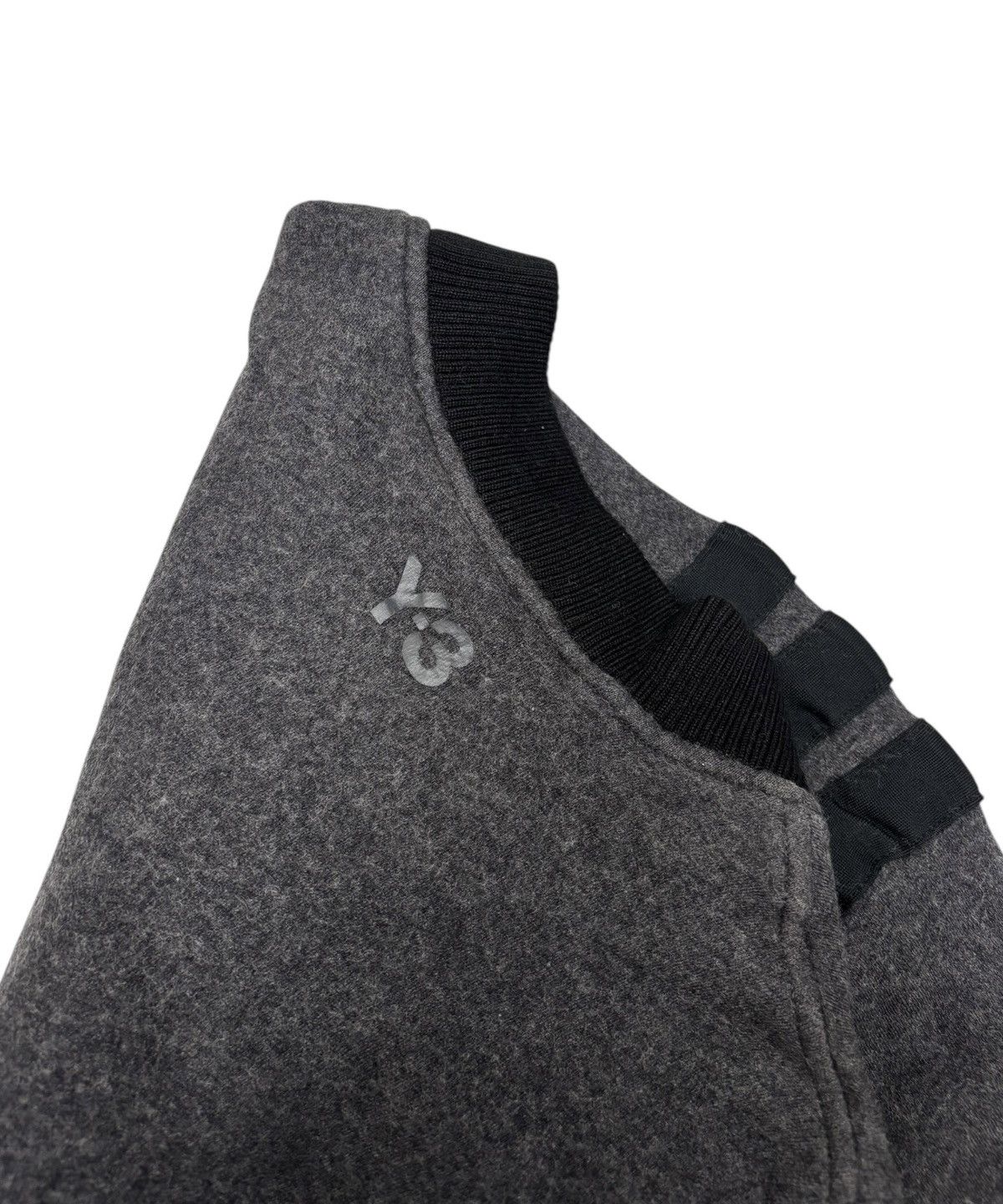 Adidas × Y-3 × Yohji Yamamoto Y-3 Yohji Yamamoto Adidas Black Wool Sweater Size XS / US 0-2 / IT 36-38 - 5 Thumbnail