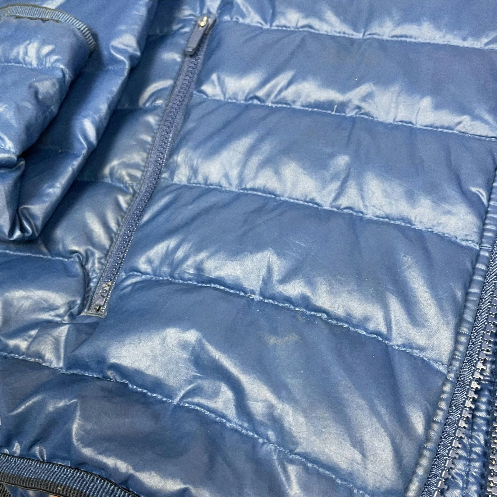 Nike Nike Sportswear Womens Blue Down Fill Hooded Puffer Jacket S Size S / US 4 / IT 40 - 6 Thumbnail