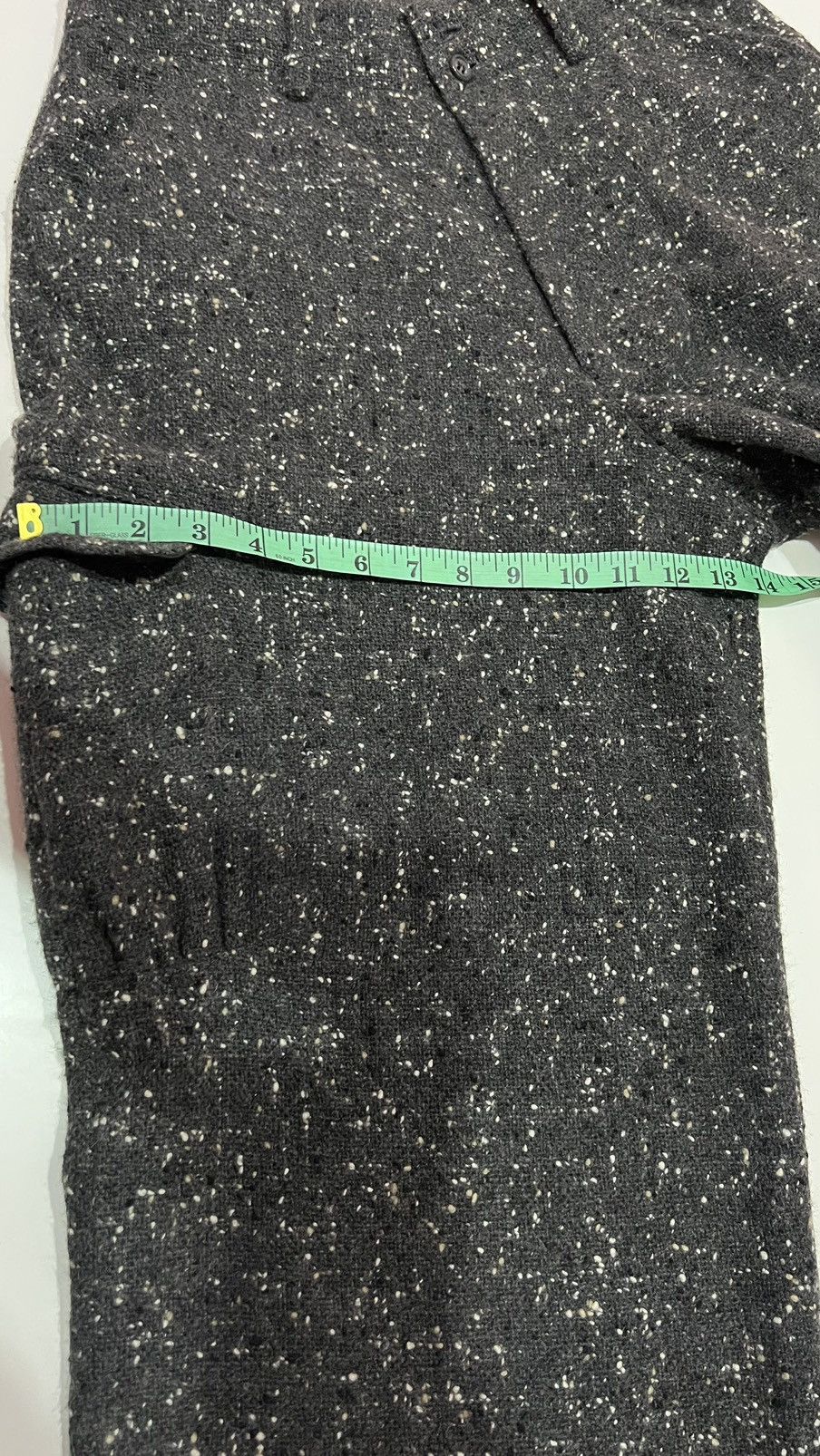 Japanese Brand 🔥TRICK OR TREAT TWEED MULTIPOCKET PANTS ISSEY MIYAKE STYLE Size US 29 - 22 Thumbnail