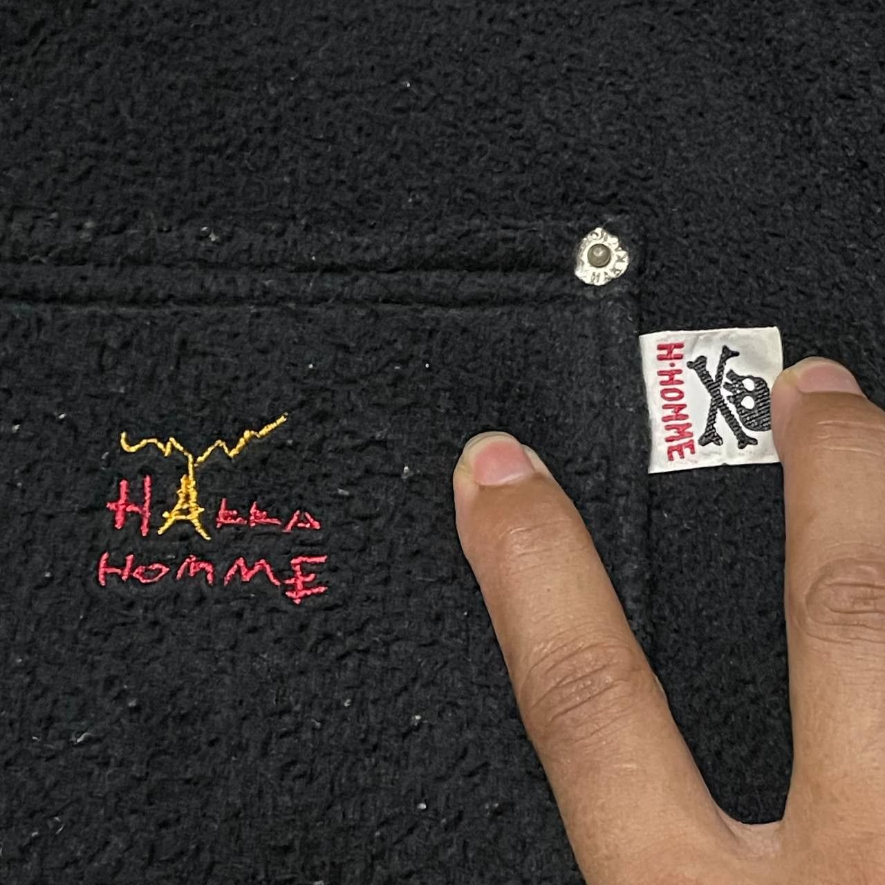 Vintage Hakka Homme Fleece Multi Pocket Jacket