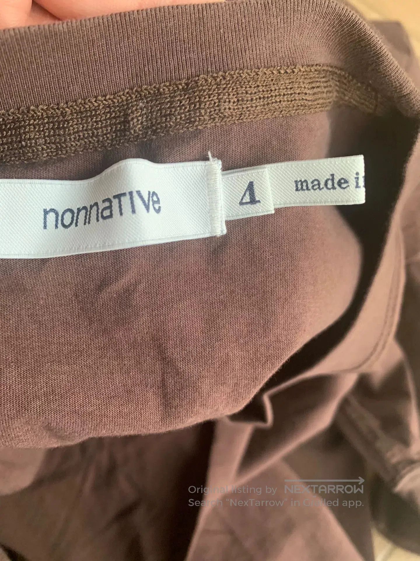 Nonnative nonnative dweller long sleeve pocket tee. Size US XL / EU 56 / 4 - 3 Thumbnail