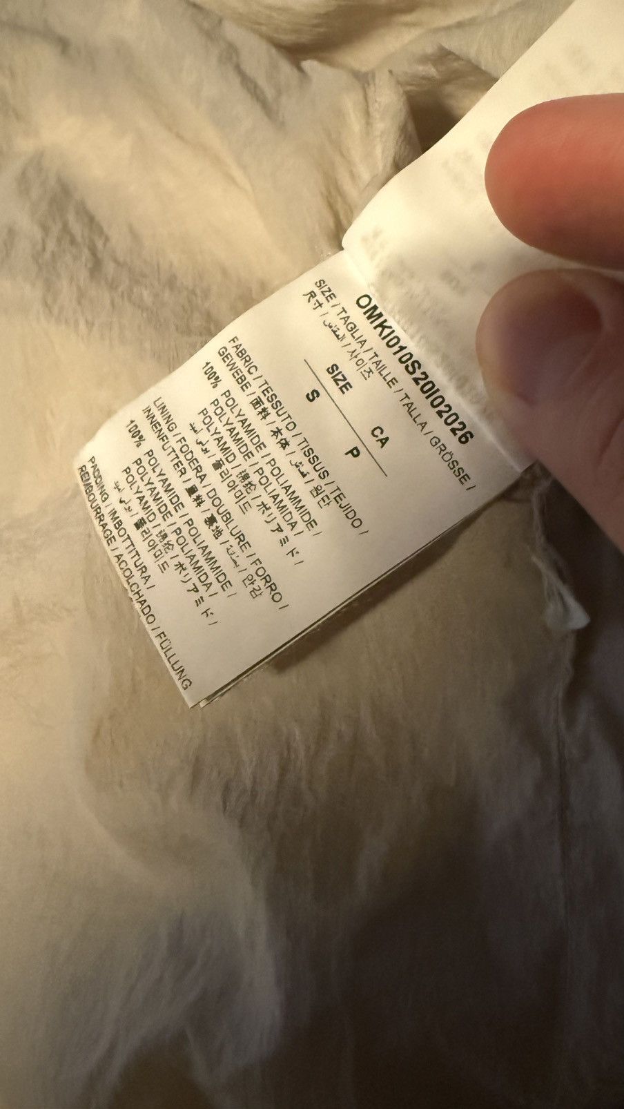 Off-White Off white ss21 climb tech jacket Size US S / EU 44-46 / 1 - 11 Thumbnail