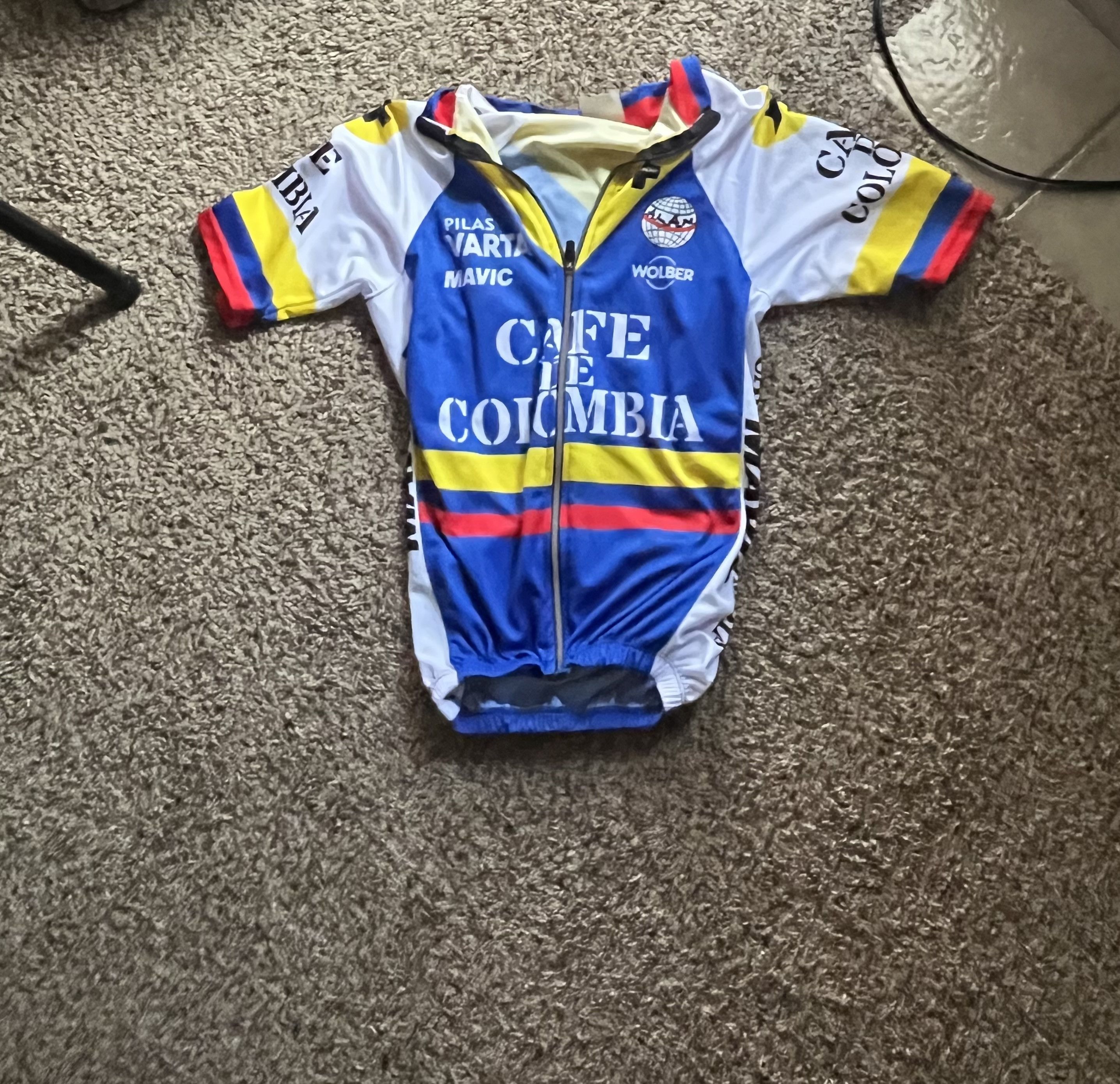 Other Vintage Cafe De Colombia Cycling Jersey Size US M / EU 48-50 / 2 - 1 Preview