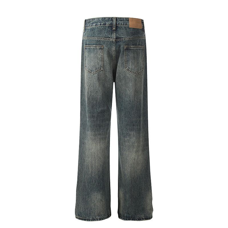 Vintage American retro high street casual flared jeans for men Size US 32 / EU 48 - 2 Thumbnail