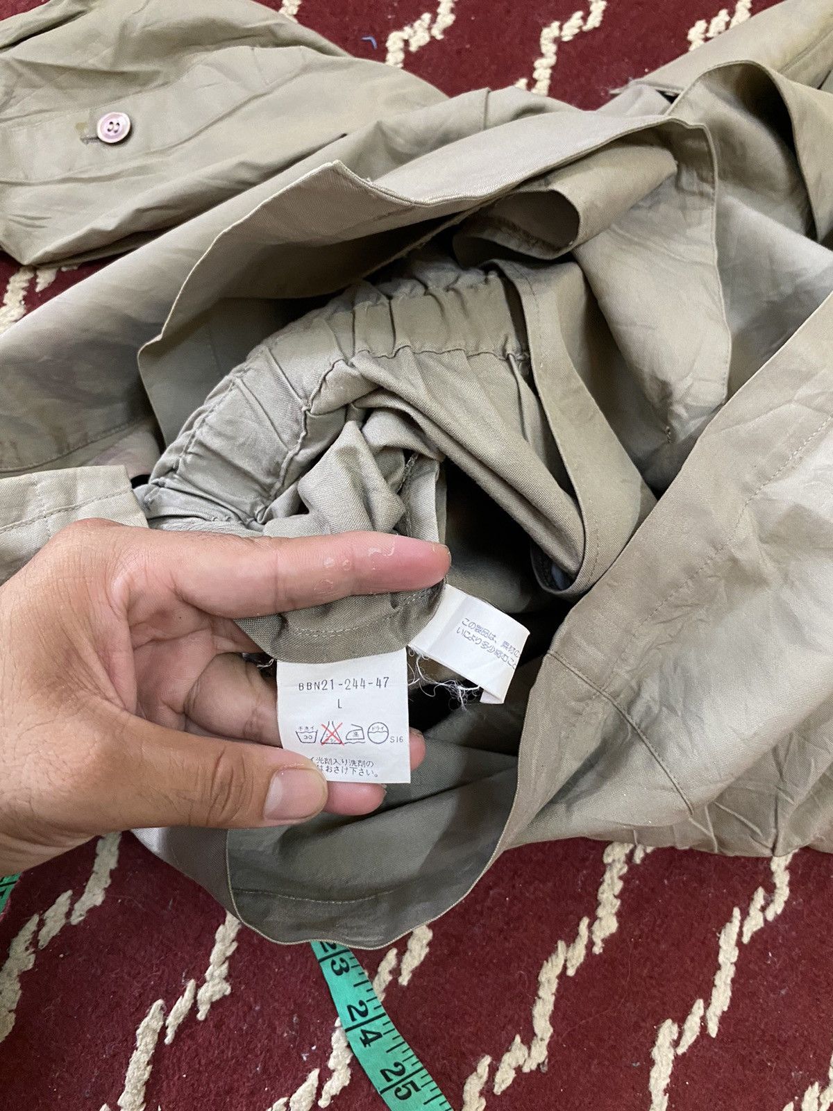 Burberry × Designer BURBERRY WOMEN JACKET MILITARY MULTIPOCKET Size L / US 10 / IT 46 - 10 Thumbnail