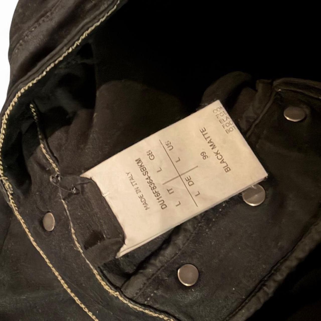 Rick Owens Drkshdw Rick Owens DRKSHDW FW16 “Mastodon” Matte Black Skirted Denim Size US 34 / EU 50 - 5 Thumbnail