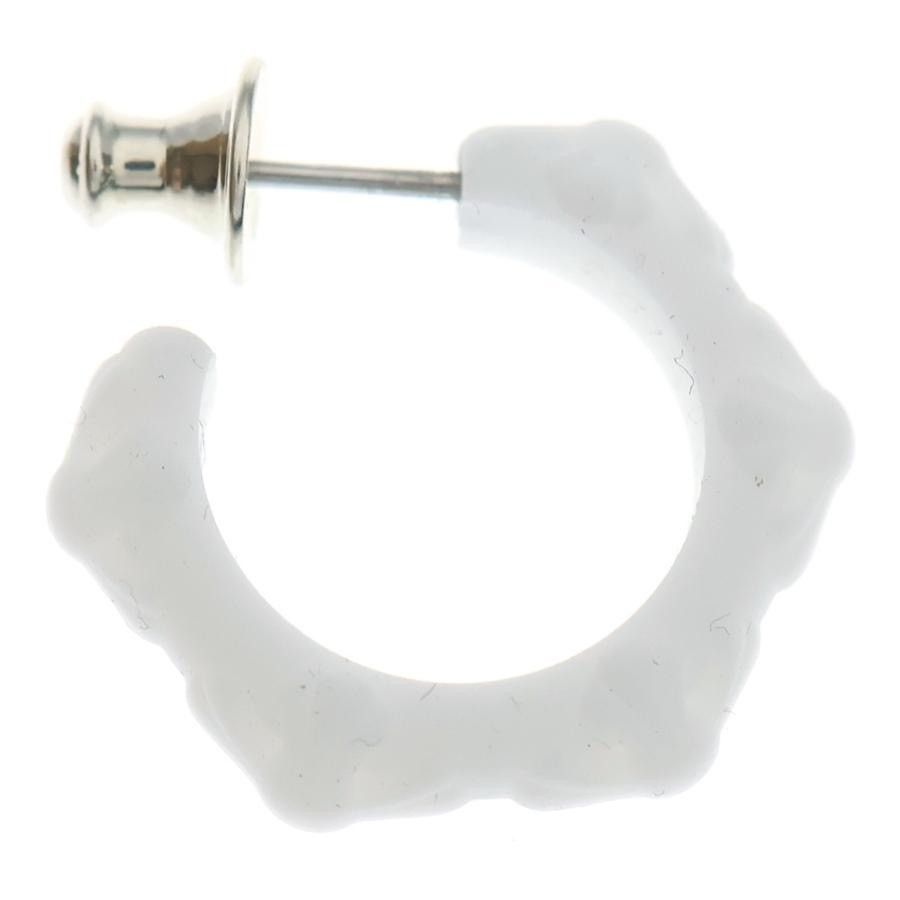 Chrome Hearts CHROME HEARTS Rubber Hoop earring Size ONE SIZE - 2 Thumbnail