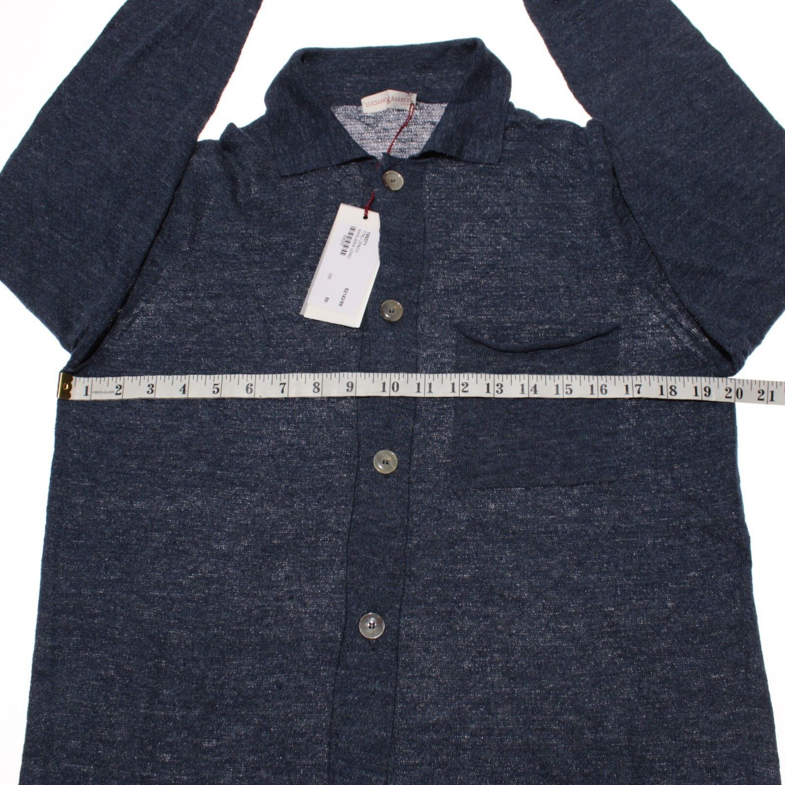 Luciano Barbera Luciano Barbera Sweater Size US M in Blue Size US M / EU 48-50 / 2 - 4 Thumbnail