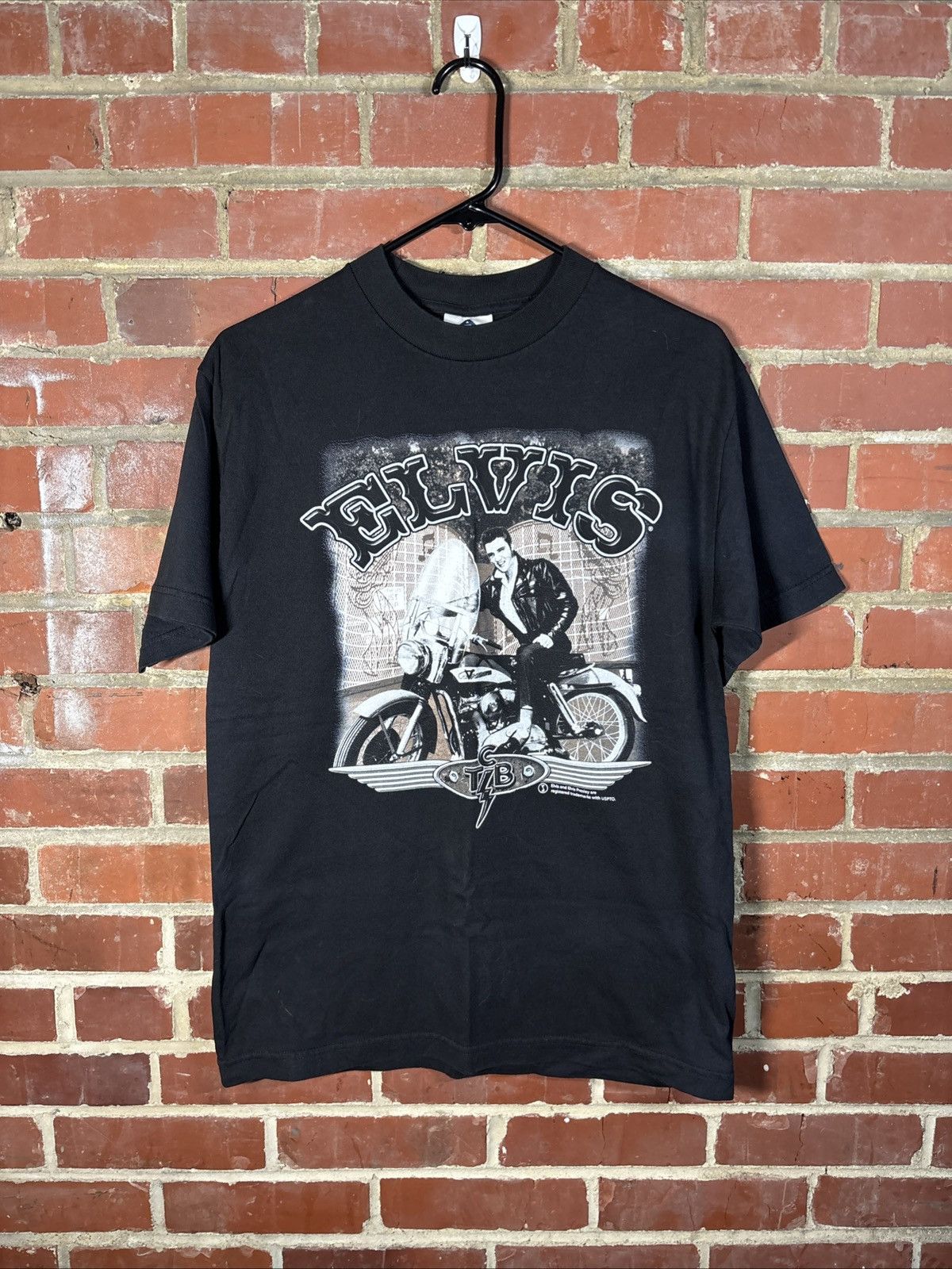 Other Vintage Y2k Elvis Presley TCB Rock N Roll Motorcycle Shirt M Size US M / EU 48-50 / 2 - 1 Thumbnail