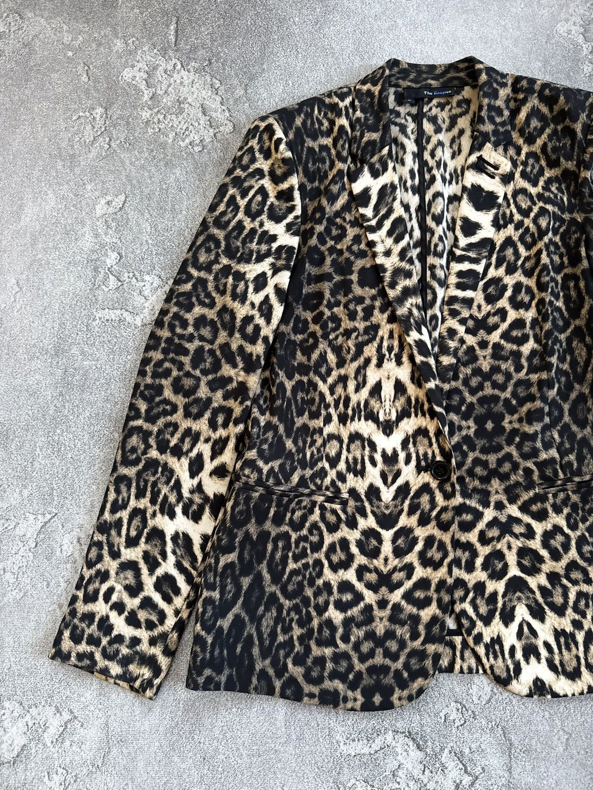 The Kooples The Kooples M/size leopard 🐆 printed blazer jacket luxury Size M / US 6-8 / IT 42-44 - 10 Thumbnail
