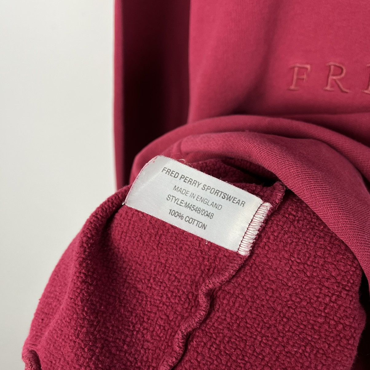Fred Perry Vintage Fred Perry big logo y2k sweatshirt 90’s Size US L / EU 52-54 / 3 - 5 Thumbnail