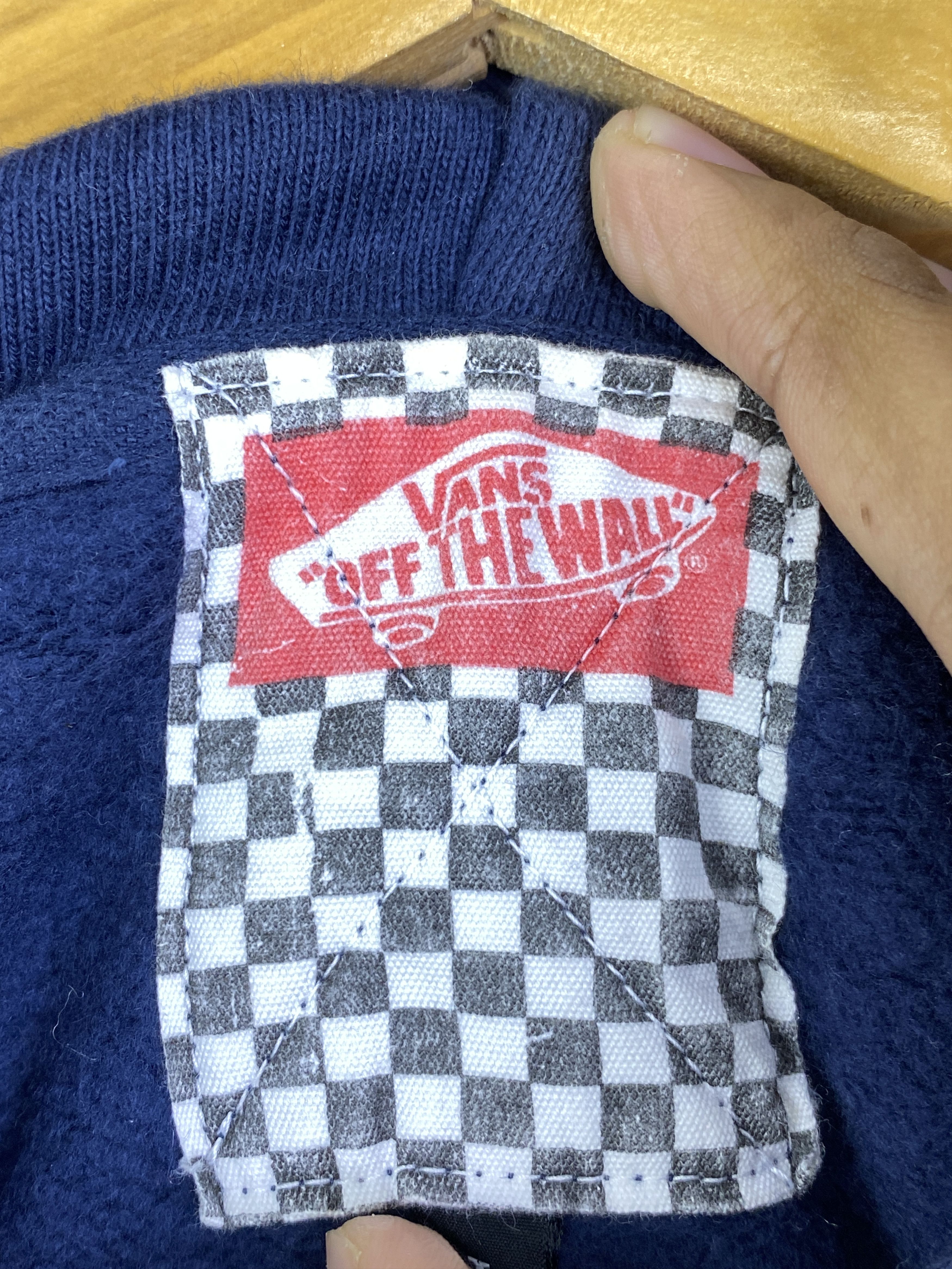 Vans Vintage Vans Spell Out Pullover Hoodie SH0263 Size US L / EU 52-54 / 3 - 10 Thumbnail