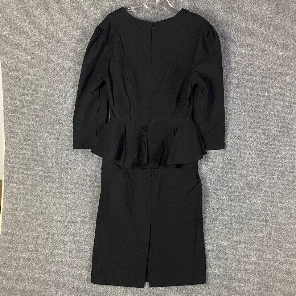 Other Muxxn Dress Women's Large Sheath 3/4 Sleeve Black L Size L / US 10 / IT 46 - 7 Thumbnail
