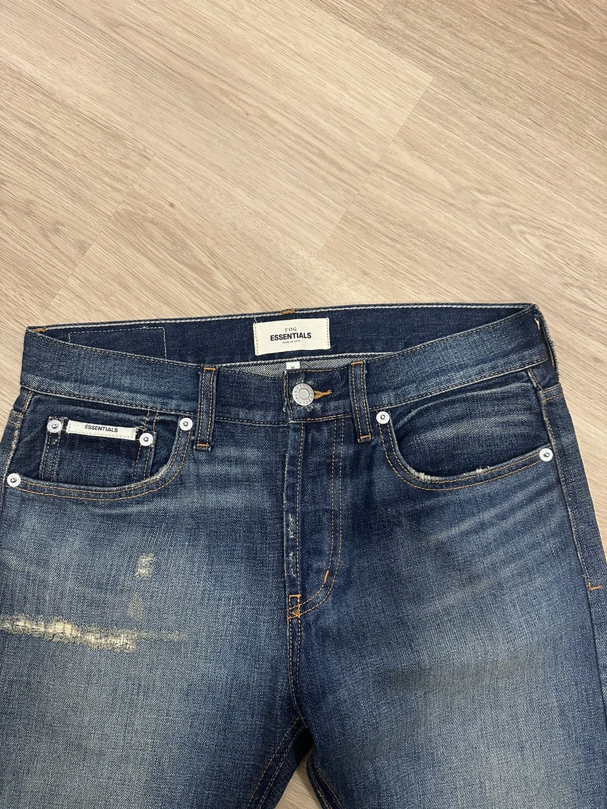 Fear of God FOG Pacsun Essentials denim - 30 Size US 30 / EU 46 - 3 Thumbnail