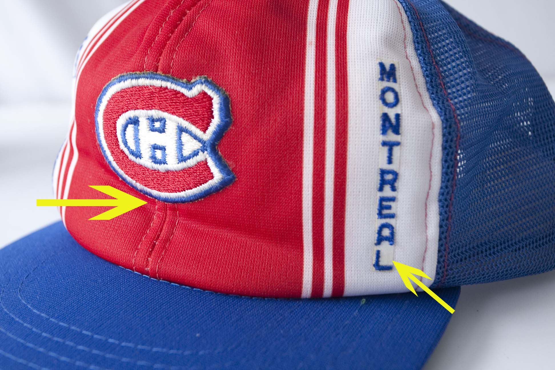 NHL Montreal Canadiens Hat Cap Ted Fletcher Vintage Snapback Size ONE SIZE - 5 Thumbnail