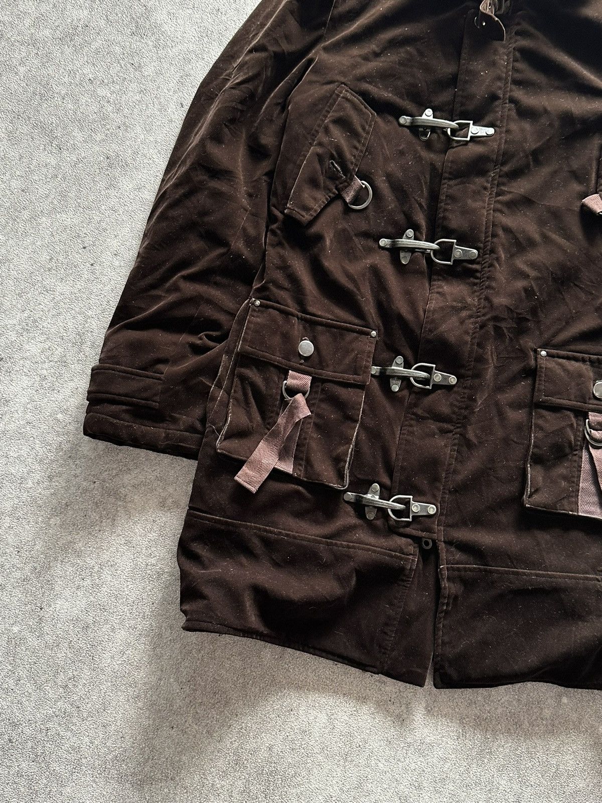 If Six Was Nine 90s Japanese Grunge Bondage Fireman Clasp Jacket Lgb Style Size US S / EU 44-46 / 1 - 2 Thumbnail