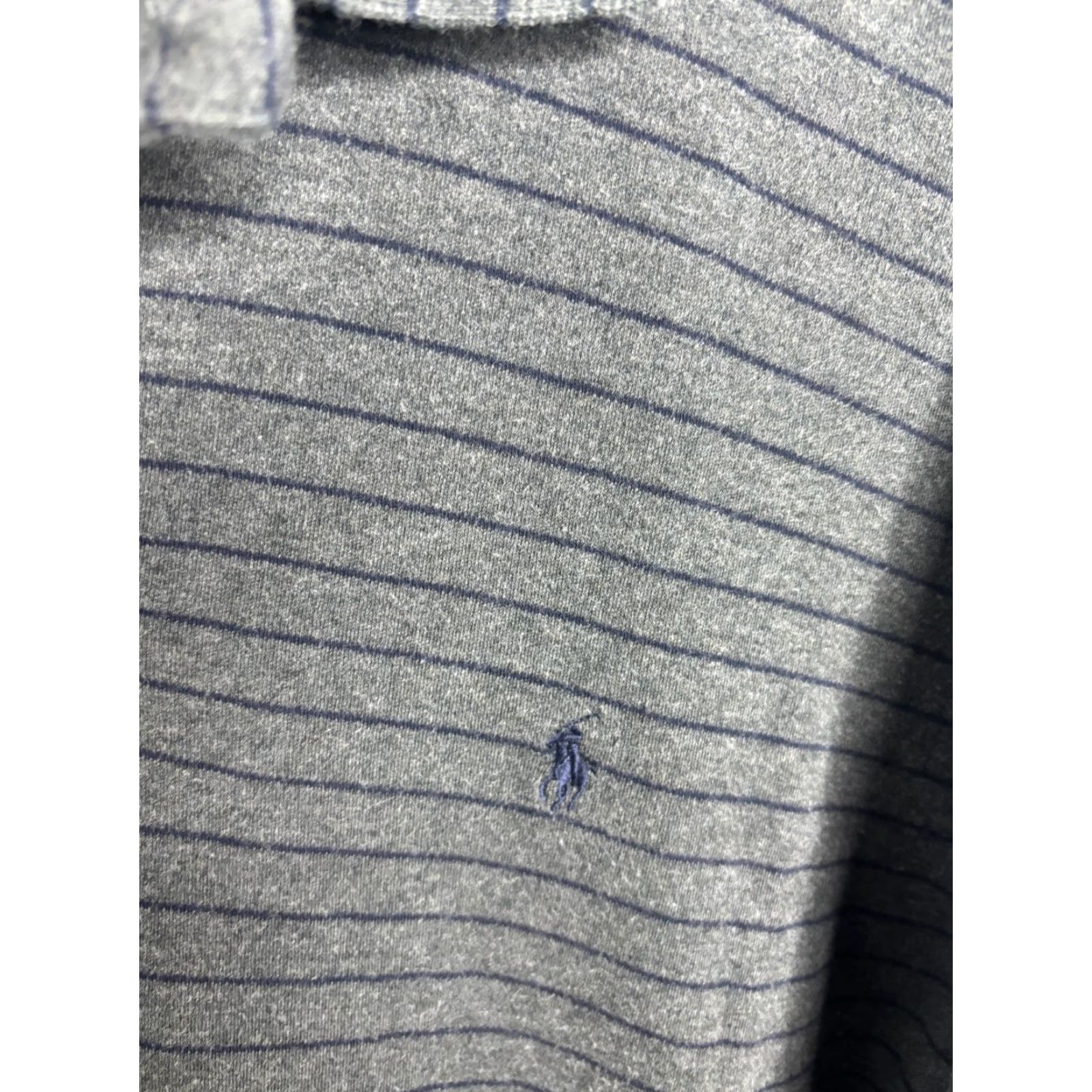 Ralph Lauren Ralph Lauren Polo Collared Sweater Pullover XL Gray 90s Vintage Men’s Knit 1/4 Zip Fleece Cotton Blend Polyester Size US XL / EU 56 / 4 - 4 Thumbnail