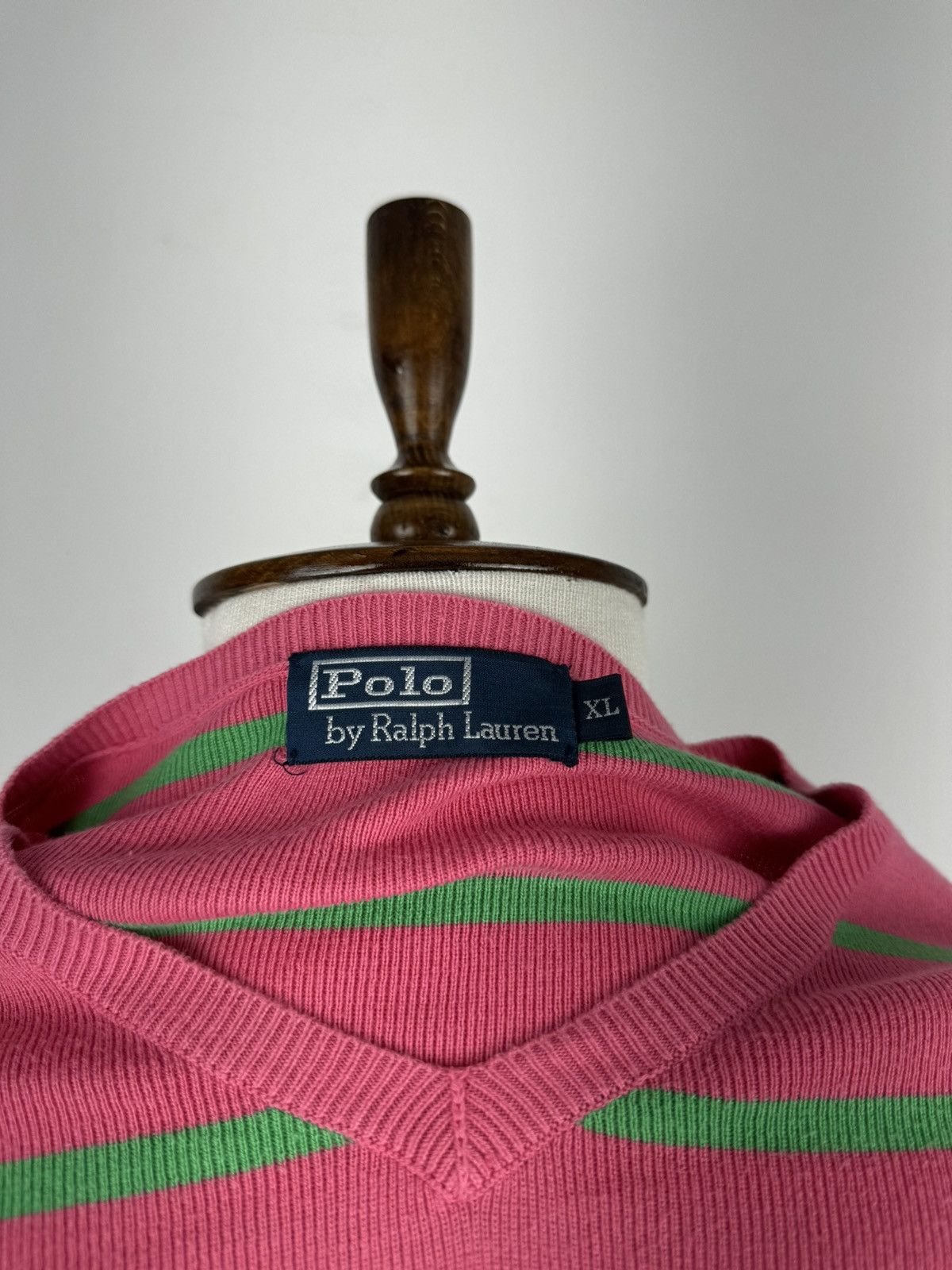 Polo Ralph Lauren × Vintage Men’s Vintage Polo Ralph Lauren V-Neck Sweater size XL Size US XL / EU 56 / 4 - 4 Thumbnail
