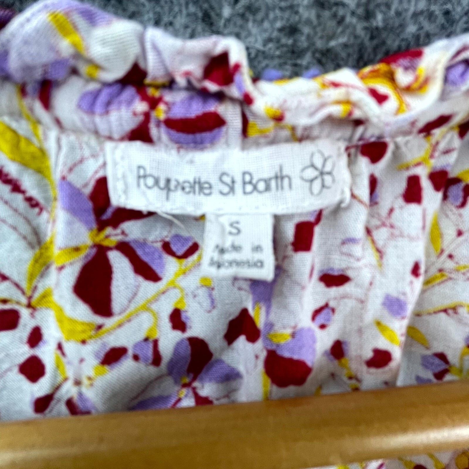 Poupette St Barth Poupette St Barth Clara Dress Small Purple Ruffle Smocked Size S / US 4 / IT 40 - 4 Thumbnail