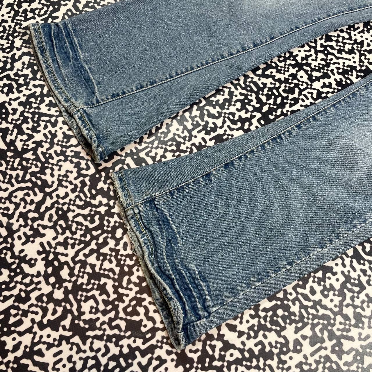 Levi's Vintage Clothing Vintage Y2K Levis 504 Flared Denim Jeans Retro 90s Style Size 30" / US 8 / IT 44 - 16 Thumbnail