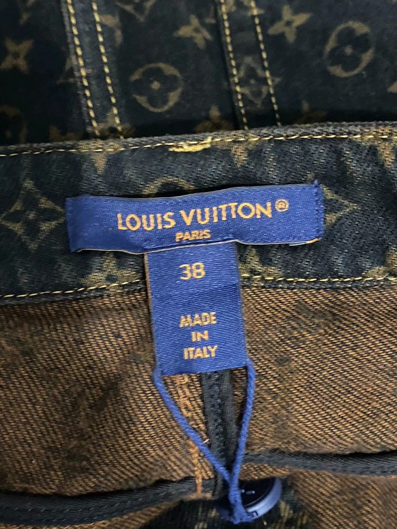 Louis Vuitton Louis Vuitton Old Flower Jeans Size US 38 / EU 54 - 5 Thumbnail