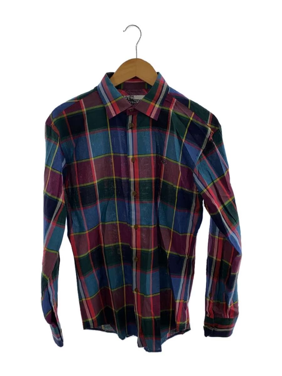 Vivienne Westwood Plaid Orb Button Shirt Size US S / EU 44-46 / 1 - 1 Thumbnail